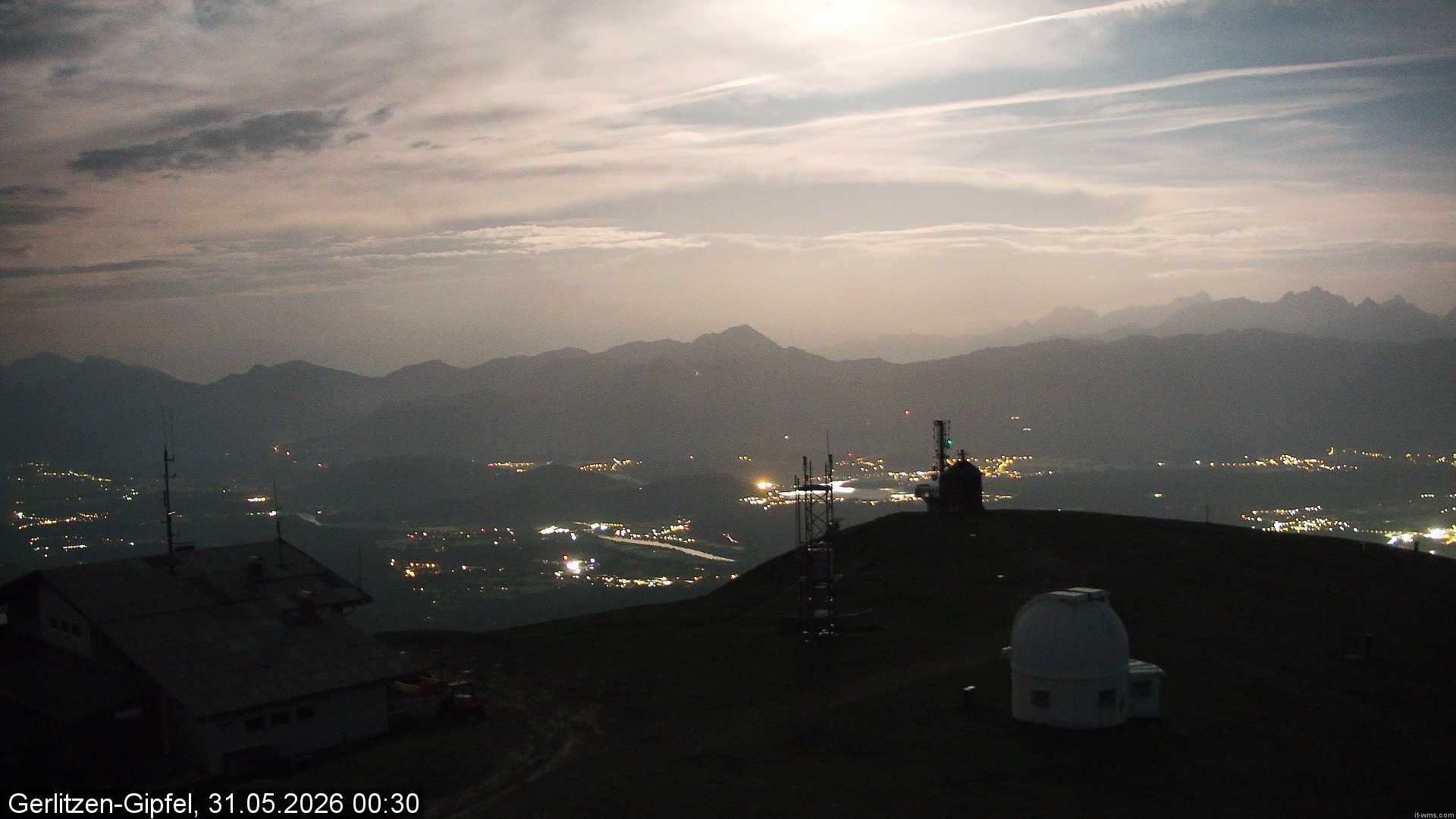 Archived image Webcam Gerlitzen mountain (Carinthia)