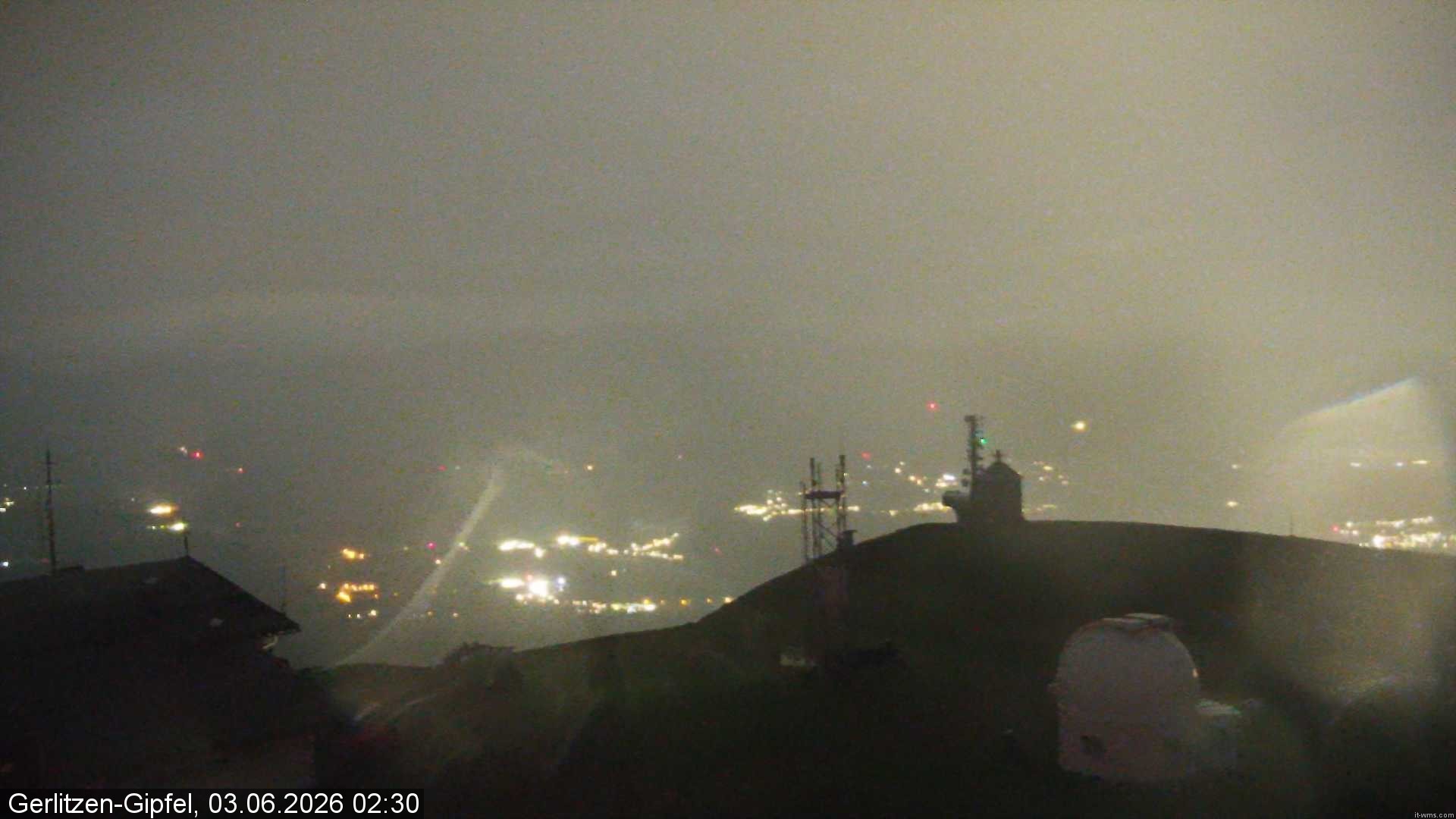 Archiv Foto Webcam Gipfel der Gerlitzen (Kärnten)