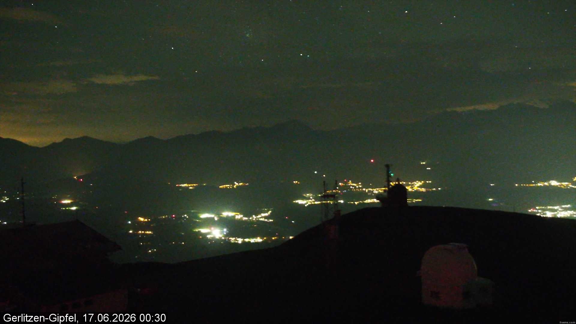 Archiv Foto Webcam Gipfel der Gerlitzen (Kärnten)