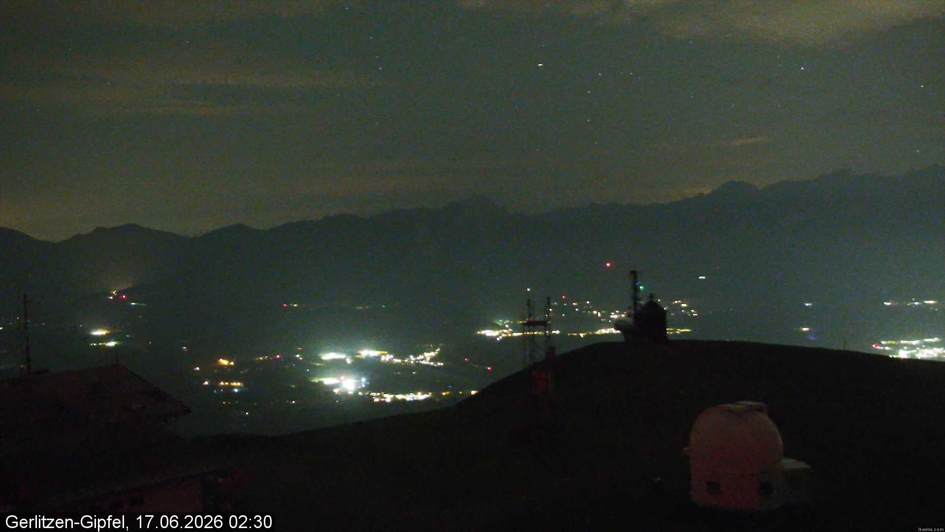 Archiv Foto Webcam Gipfel der Gerlitzen (Kärnten)