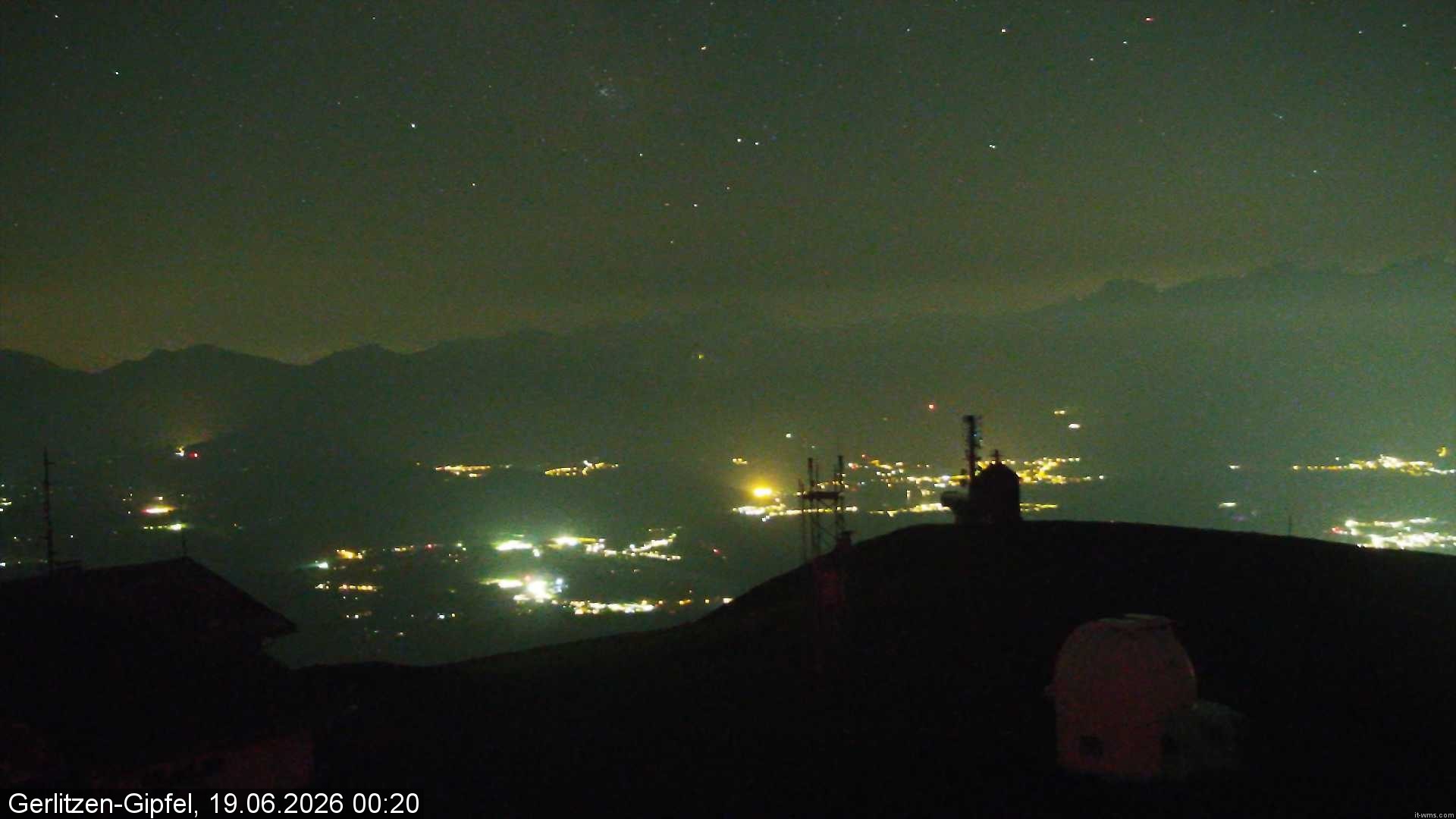 Archiv Foto Webcam Gipfel der Gerlitzen (Kärnten)
