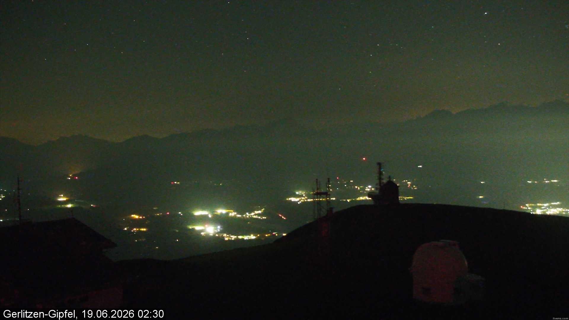 Archiv Foto Webcam Gipfel der Gerlitzen (Kärnten)