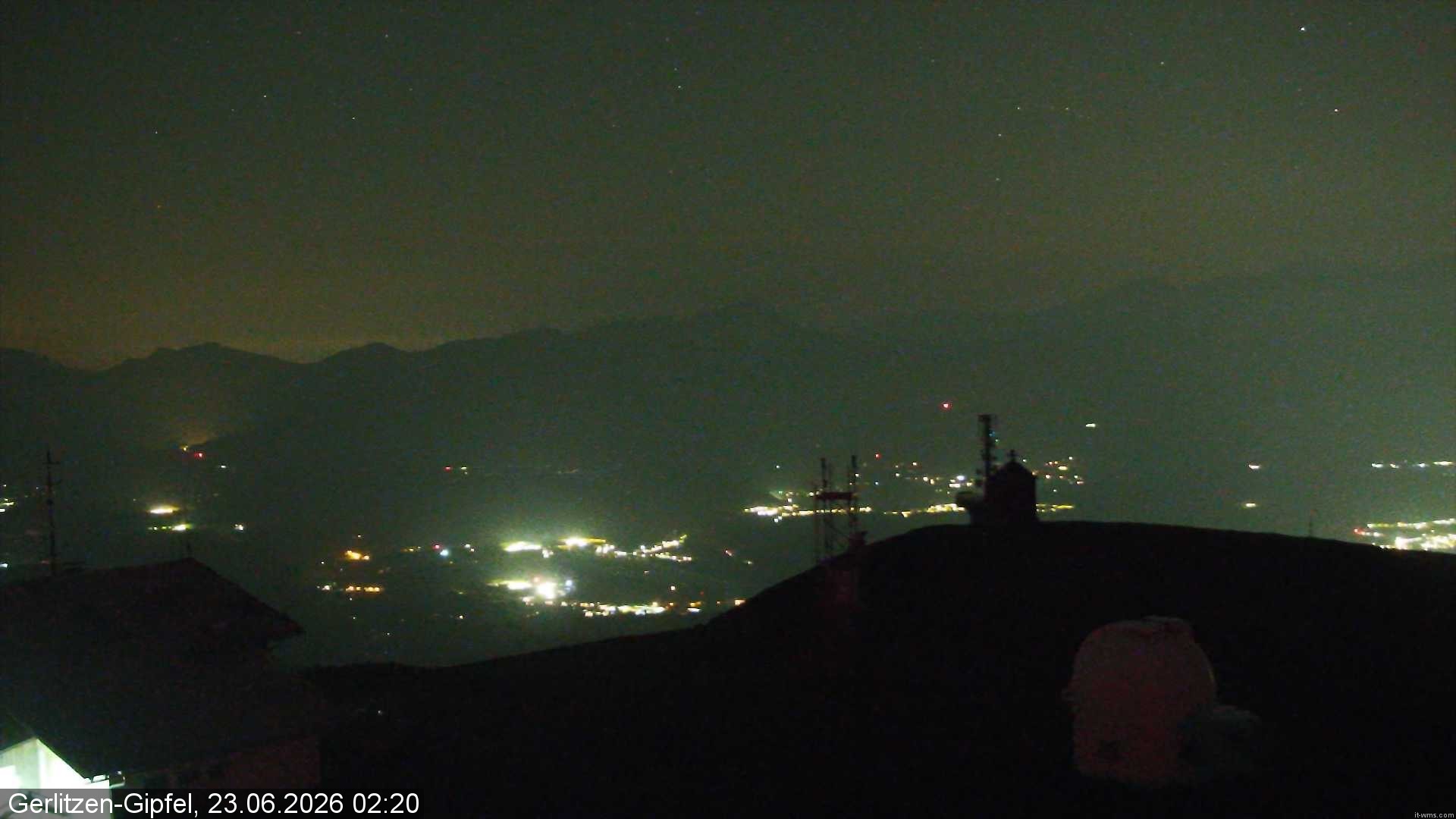 Archiv Foto Webcam Gipfel der Gerlitzen (Kärnten)