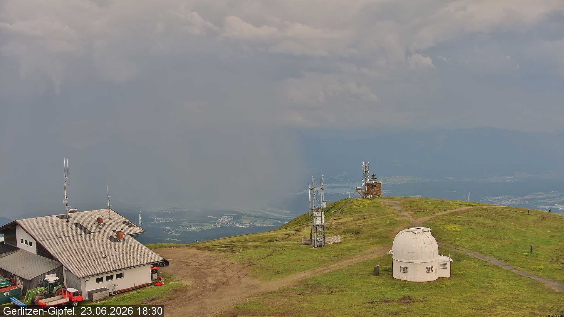 Archiv Foto Webcam Gipfel der Gerlitzen (Kärnten)