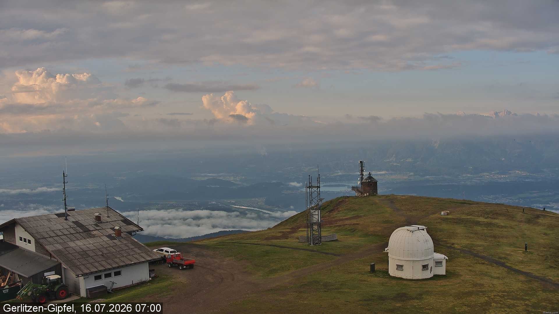 Archived image Webcam Gerlitzen mountain (Carinthia)