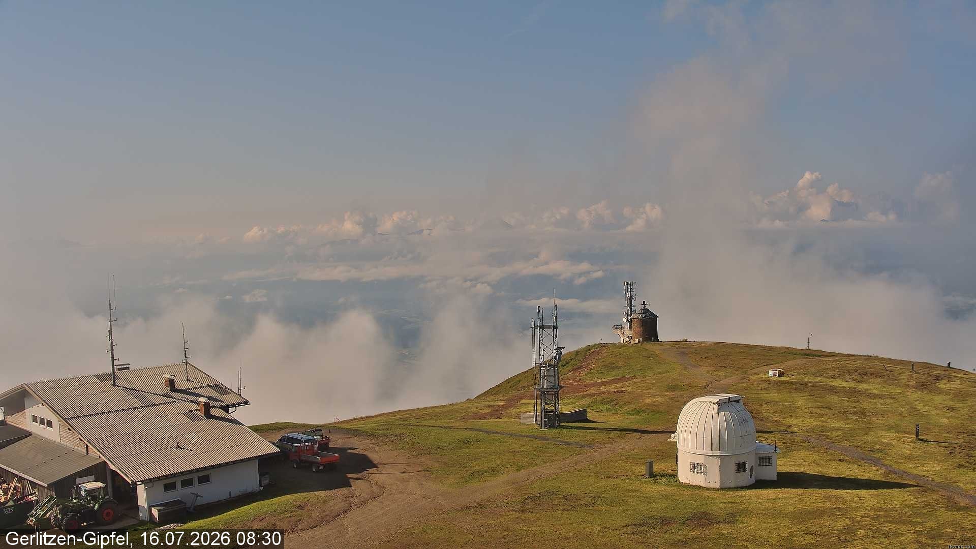 Archived image Webcam Gerlitzen mountain (Carinthia)