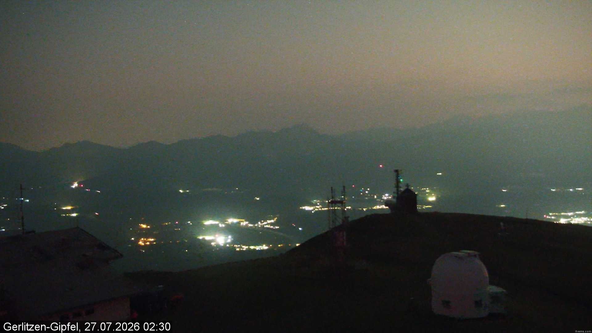 Archiv Foto Webcam Gipfel der Gerlitzen (Kärnten)