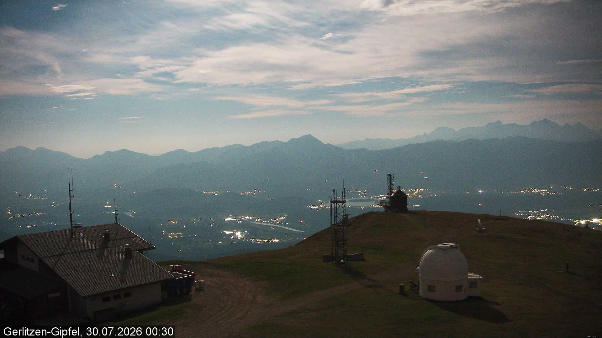 Archived image Webcam Gerlitzen mountain (Carinthia)