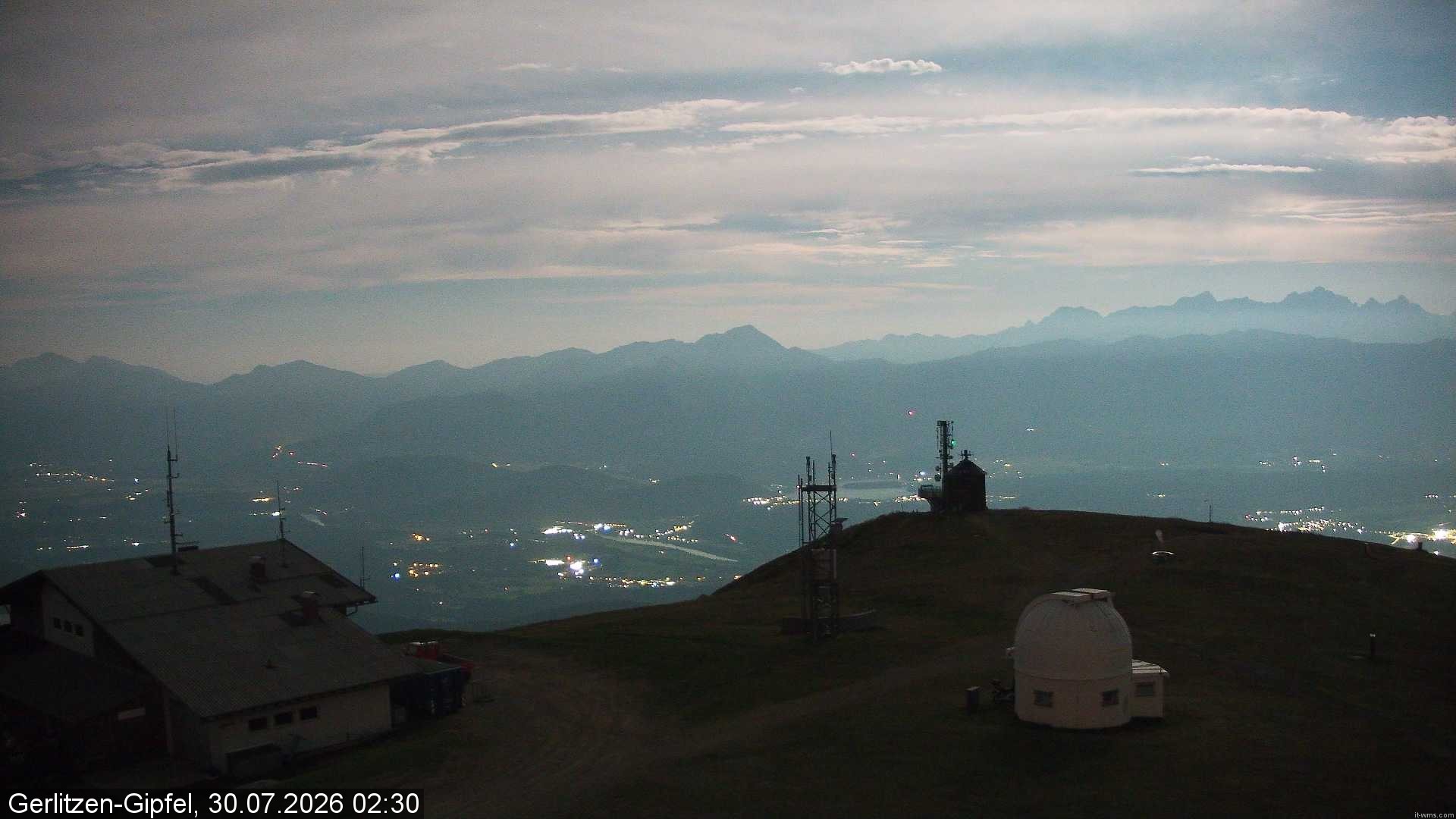 Archived image Webcam Gerlitzen mountain (Carinthia)