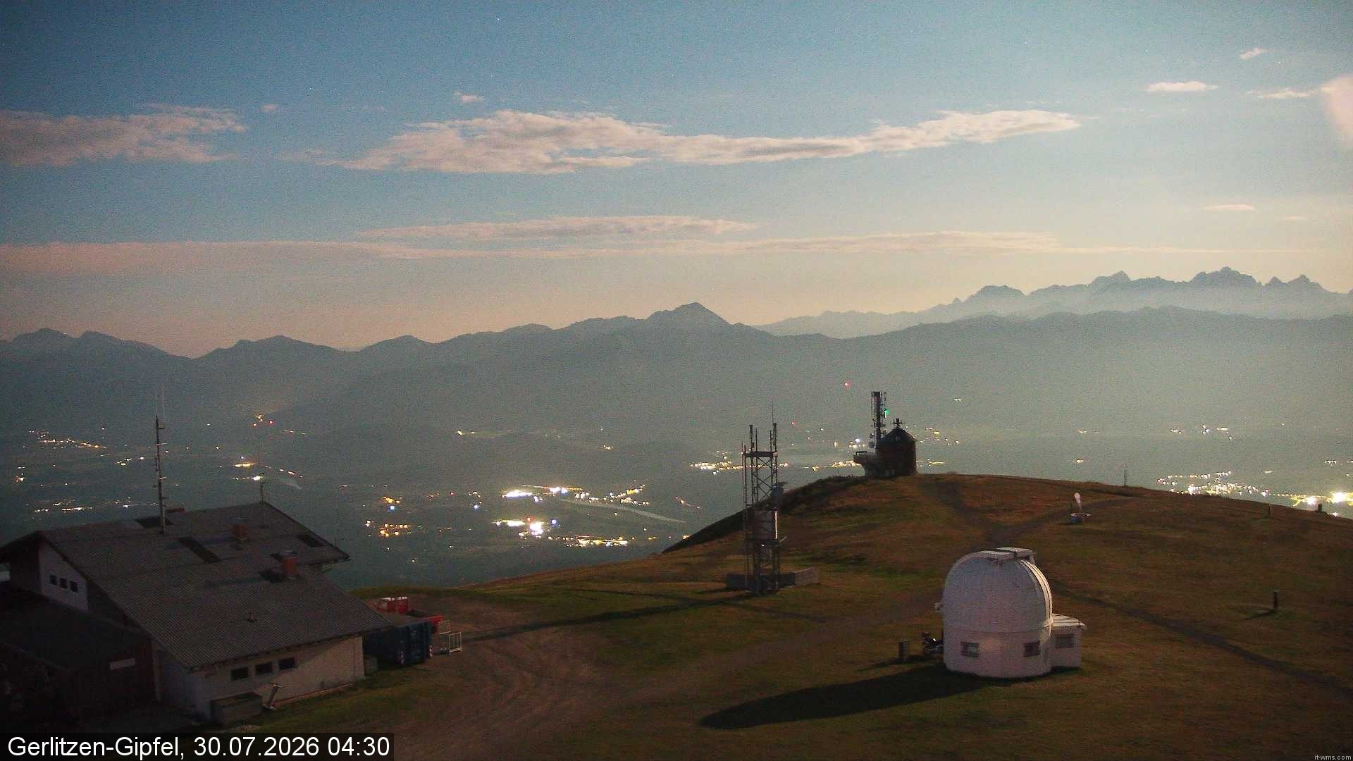 Archived image Webcam Gerlitzen mountain (Carinthia)