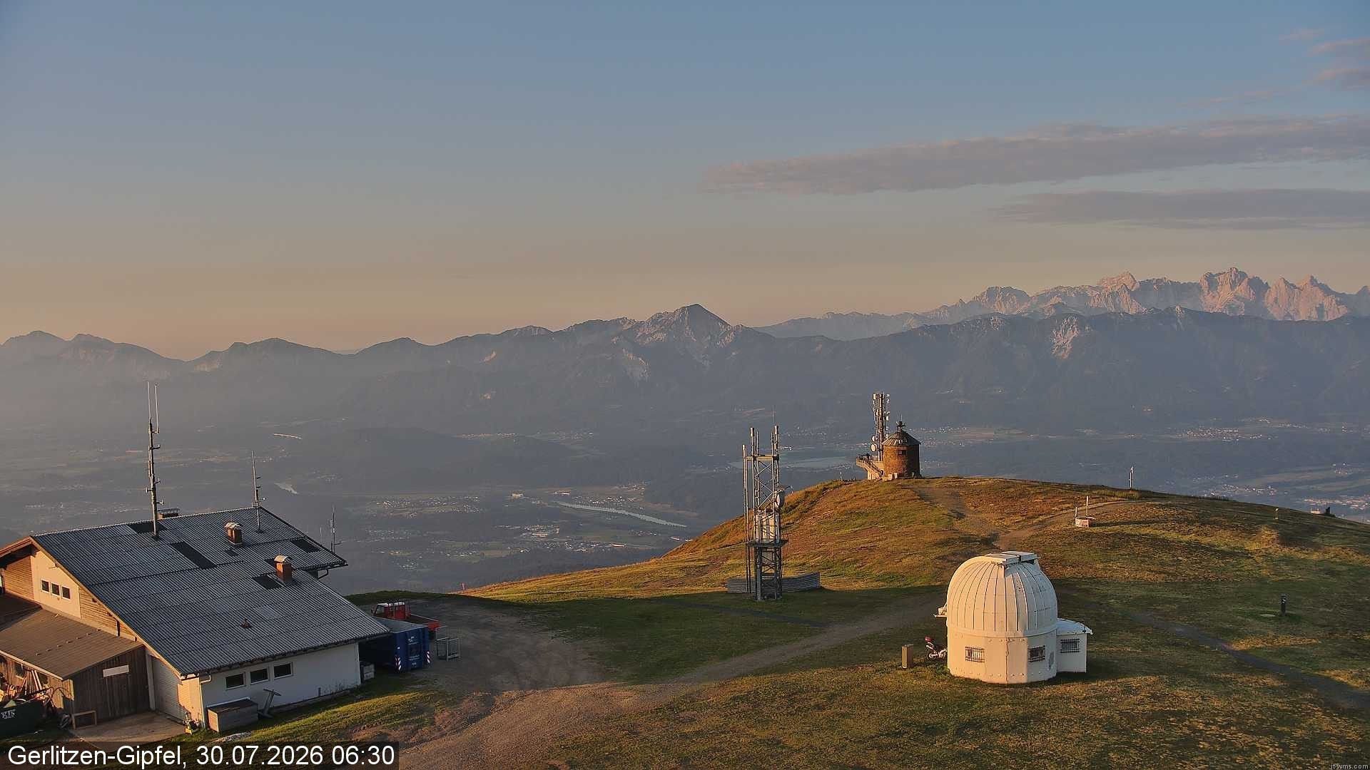 Archived image Webcam Gerlitzen mountain (Carinthia)