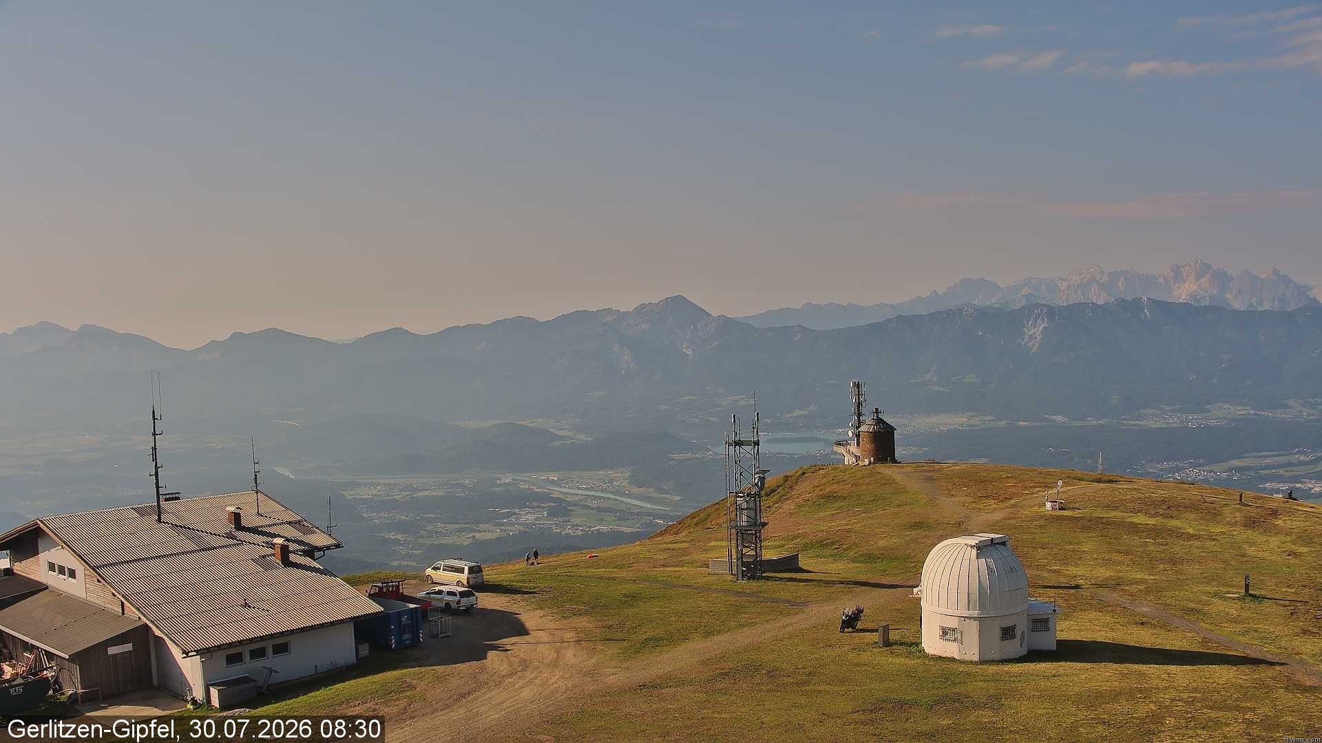 Archived image Webcam Gerlitzen mountain (Carinthia)