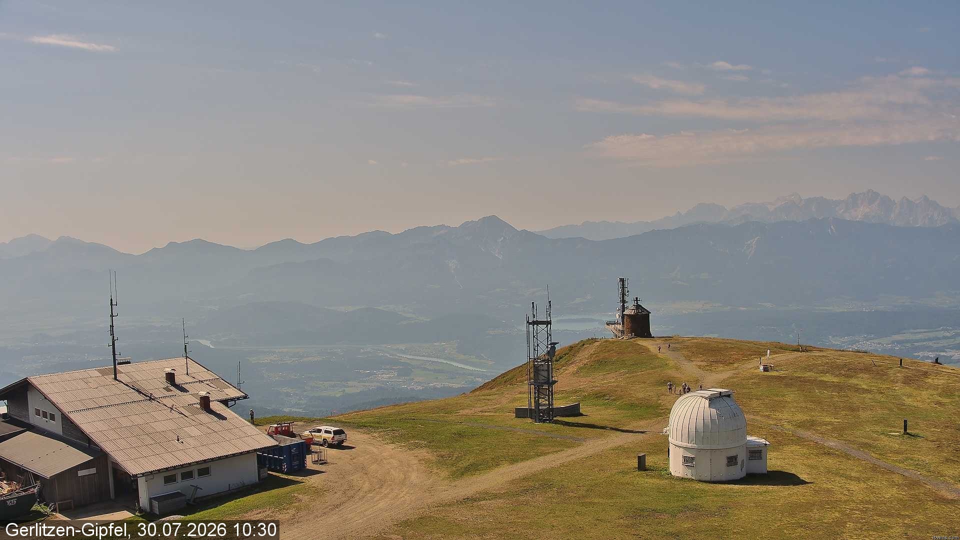 Archived image Webcam Gerlitzen mountain (Carinthia)