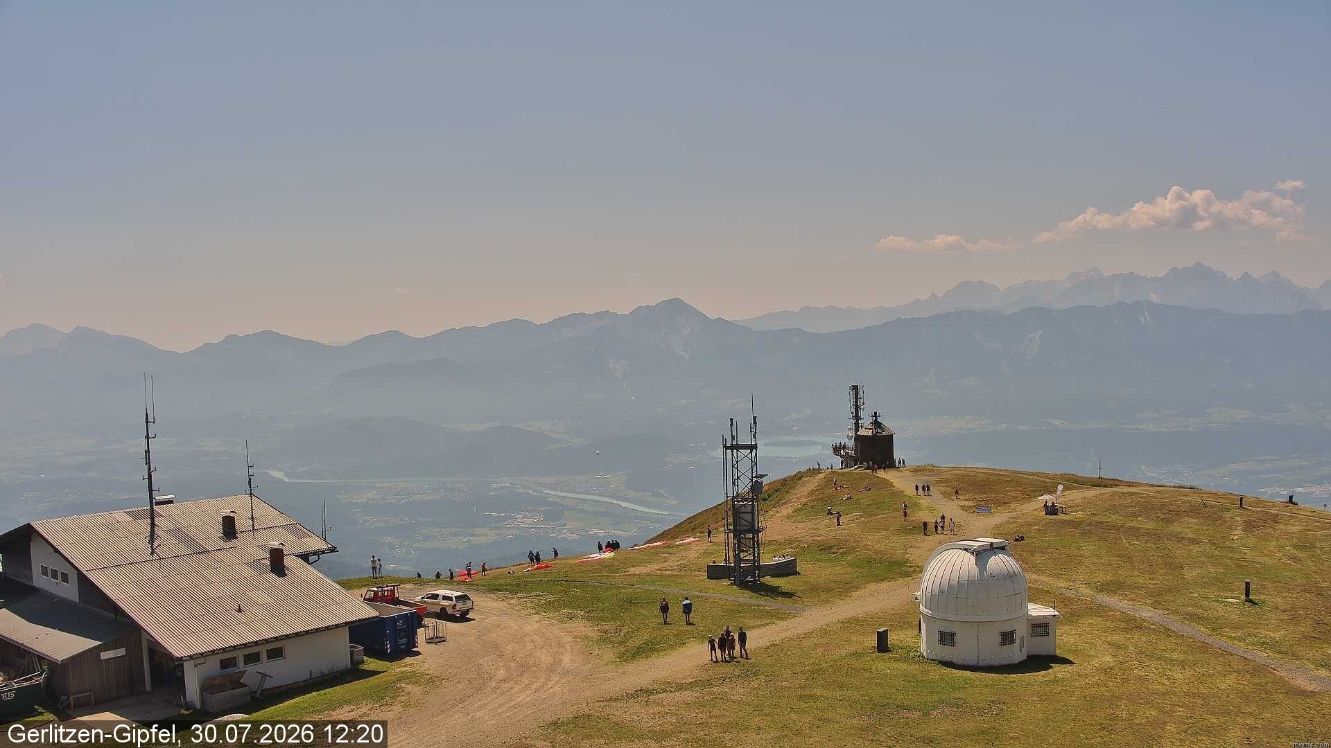 Archived image Webcam Gerlitzen mountain (Carinthia)