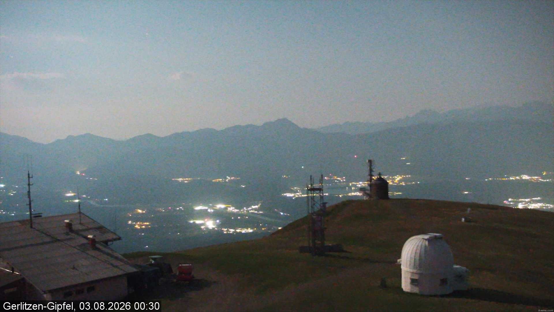 Archiv Foto Webcam Gipfel der Gerlitzen (Kärnten)