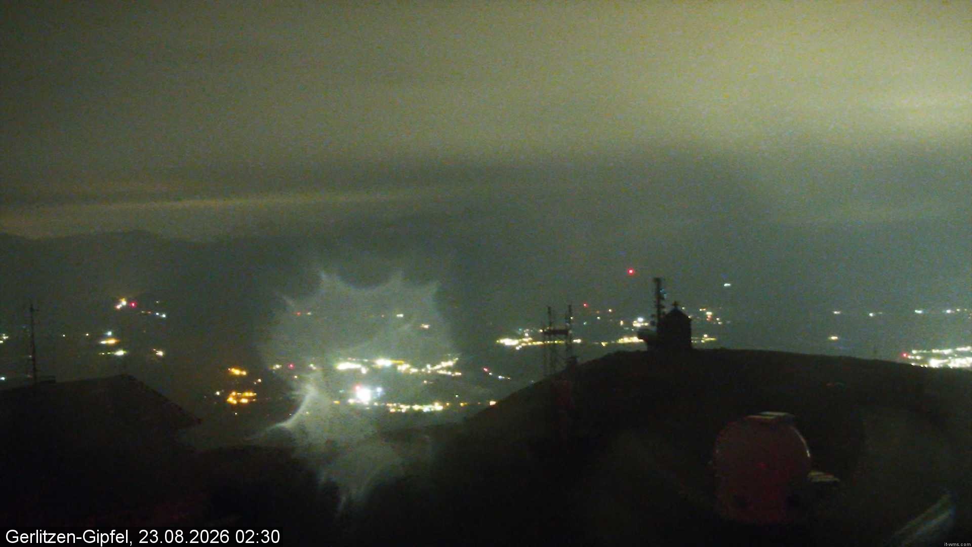 Archiv Foto Webcam Gipfel der Gerlitzen (Kärnten)