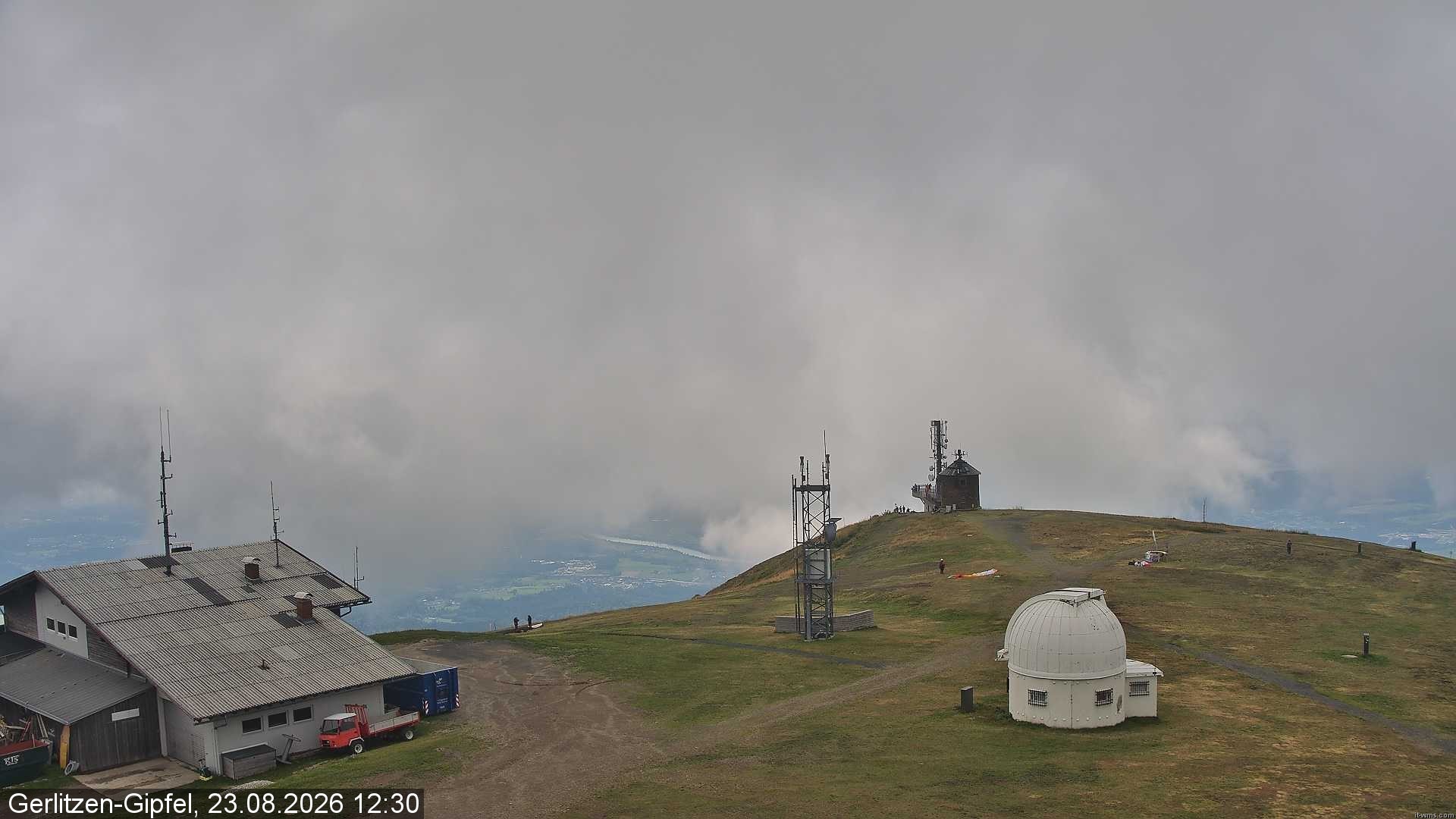 Archiv Foto Webcam Gipfel der Gerlitzen (Kärnten)