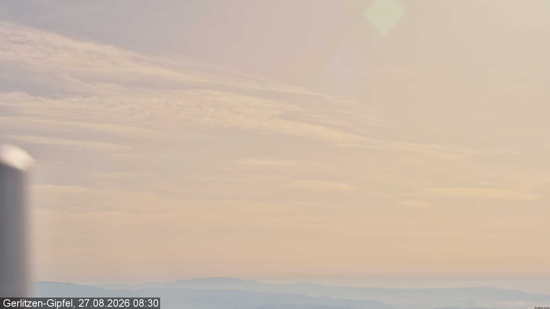 Archiv Foto Webcam Gipfel der Gerlitzen (Kärnten)