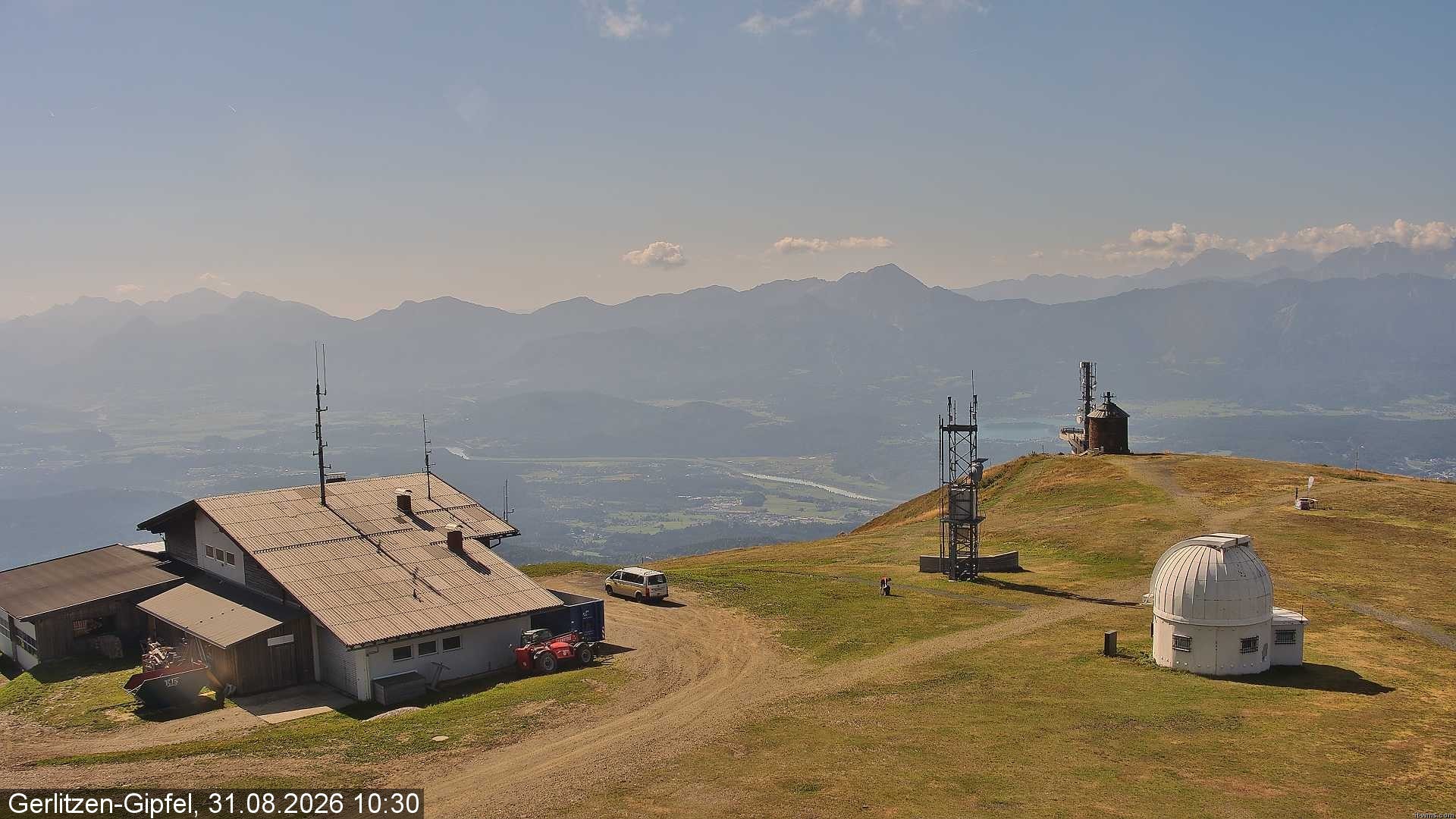 Archived image Webcam Gerlitzen mountain (Carinthia)