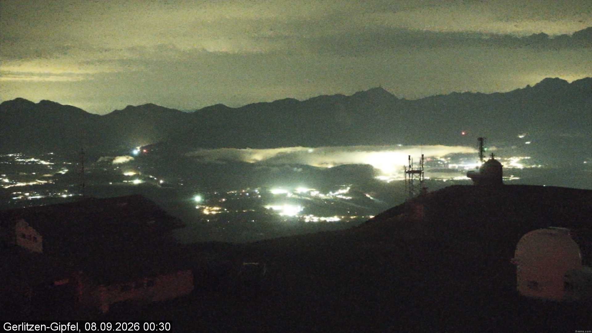Archiv Foto Webcam Gipfel der Gerlitzen (Kärnten)