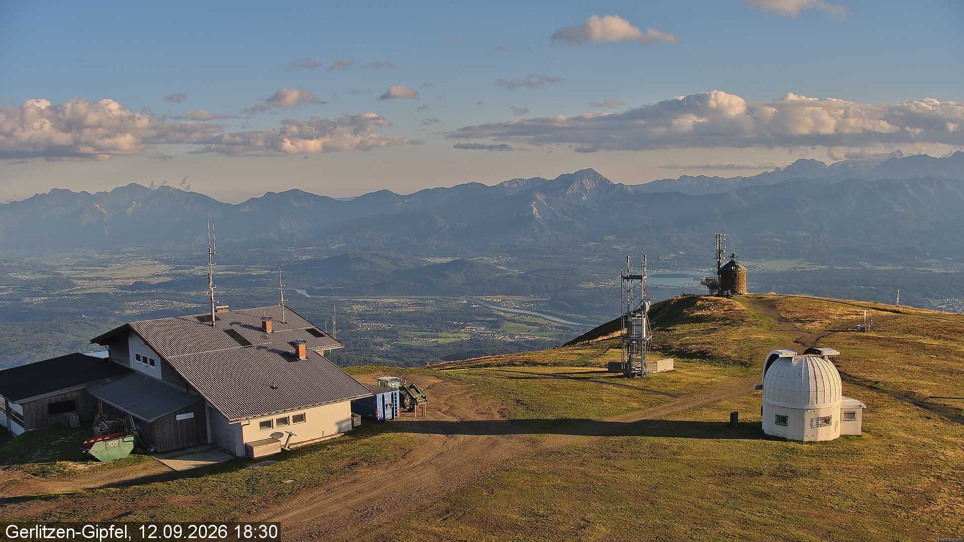 Archiv Foto Webcam Gipfel der Gerlitzen (Kärnten)