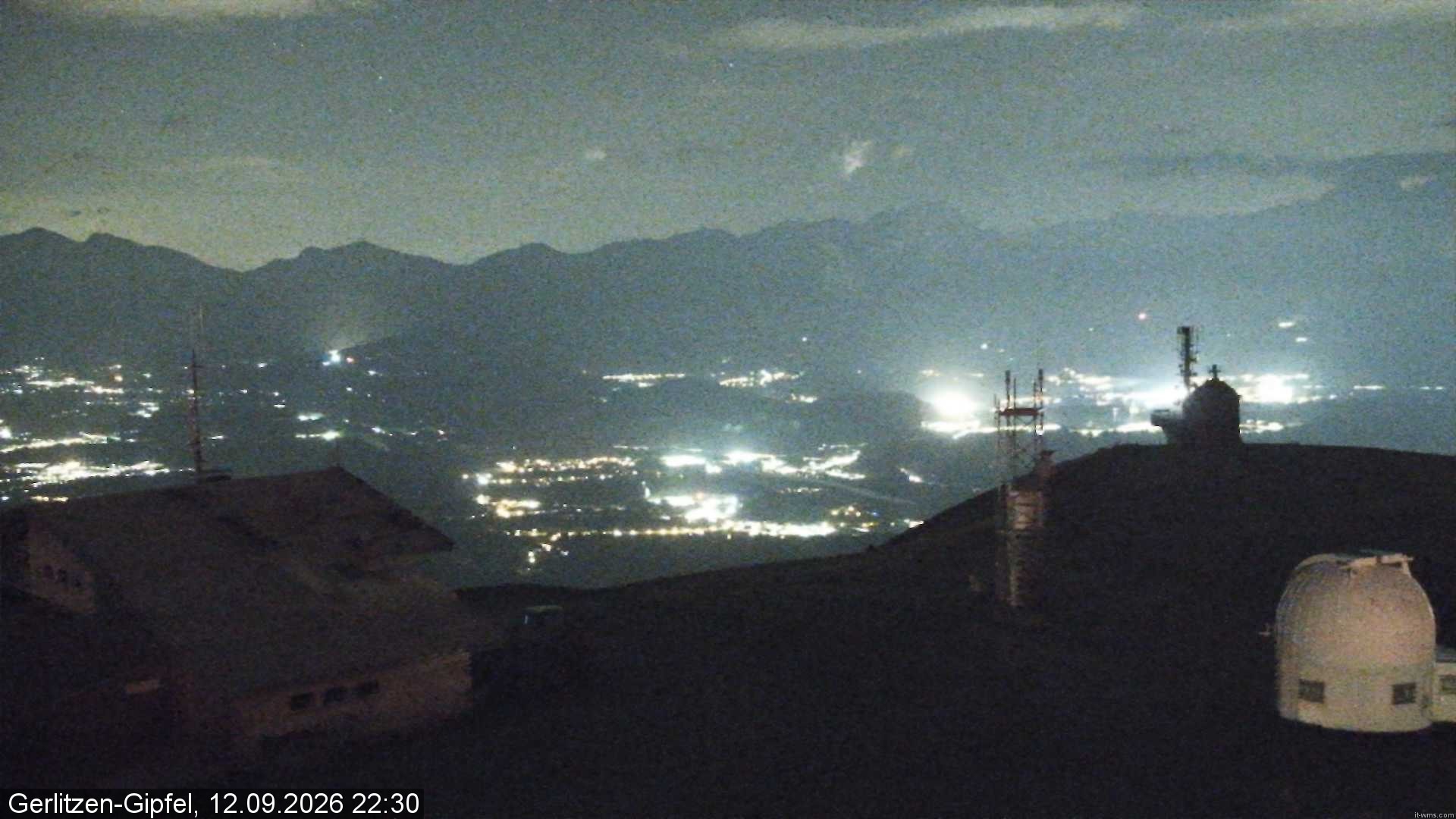 Archiv Foto Webcam Gipfel der Gerlitzen (Kärnten)