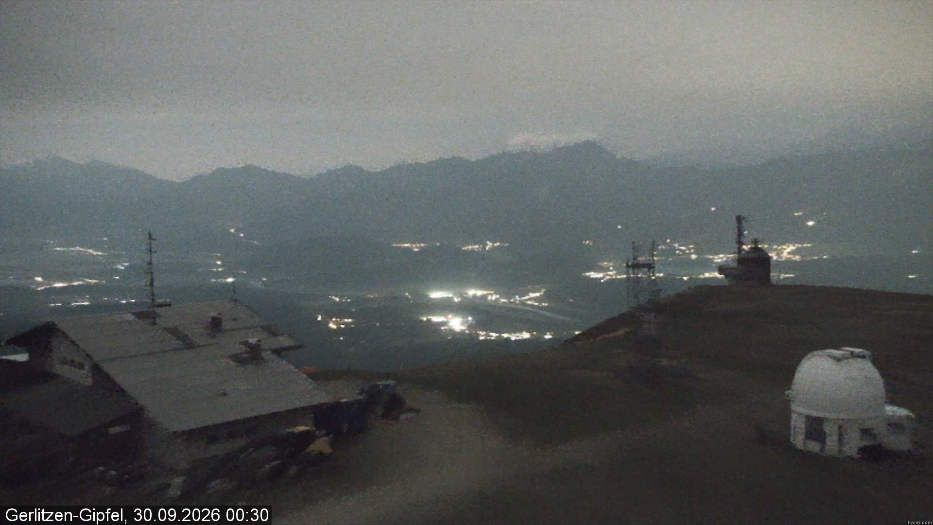 Archiv Foto Webcam Gipfel der Gerlitzen (Kärnten)