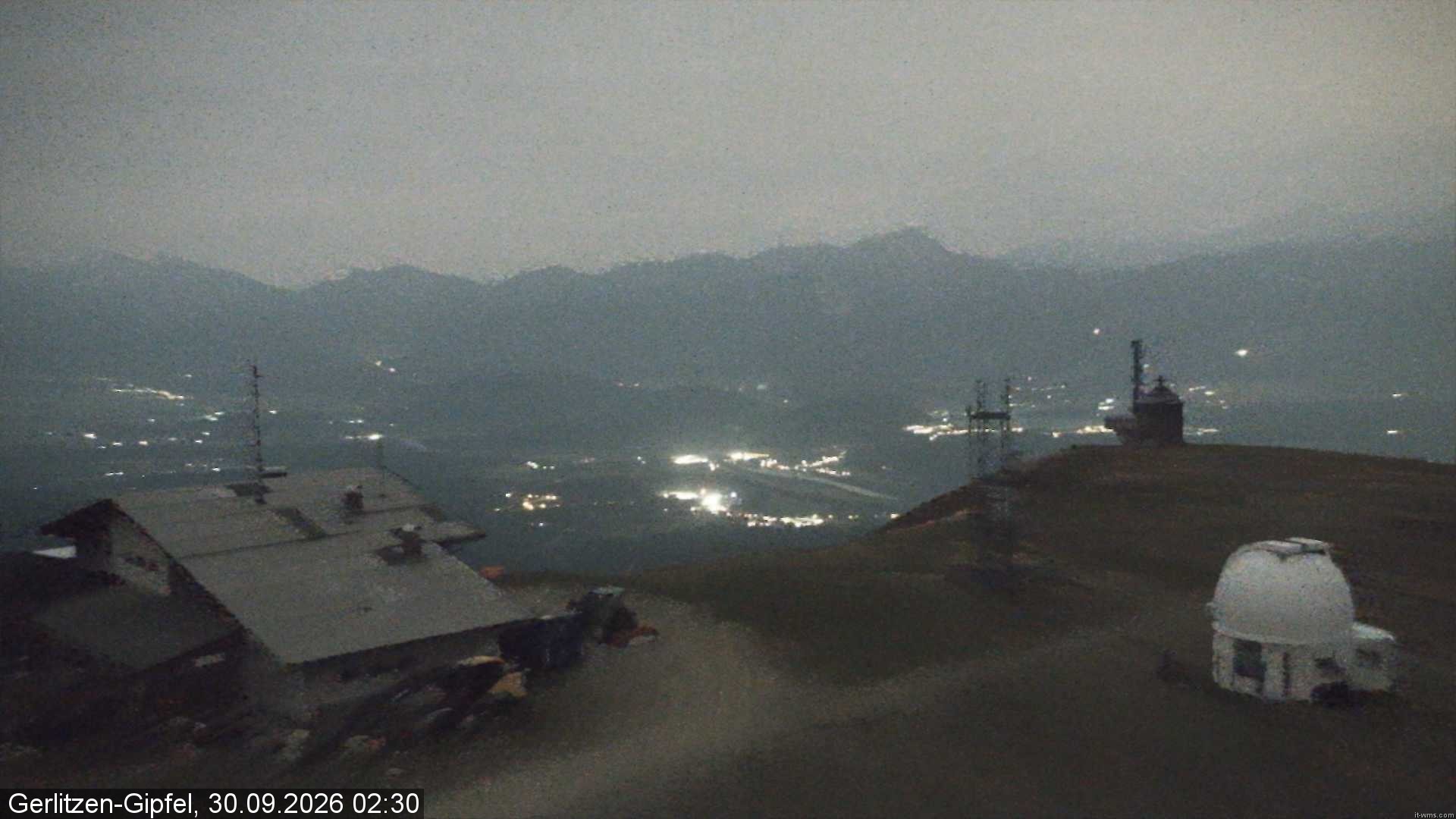Archiv Foto Webcam Gipfel der Gerlitzen (Kärnten)