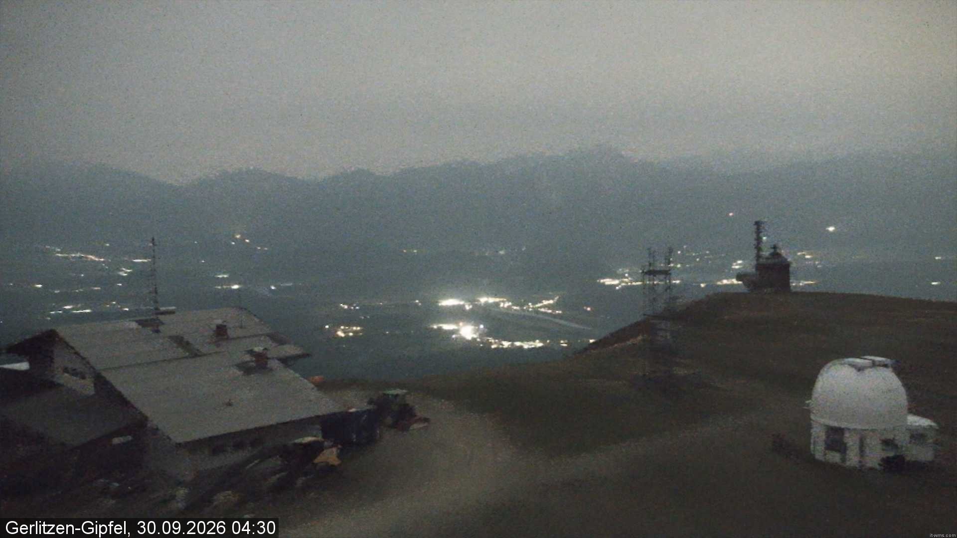 Archiv Foto Webcam Gipfel der Gerlitzen (Kärnten)