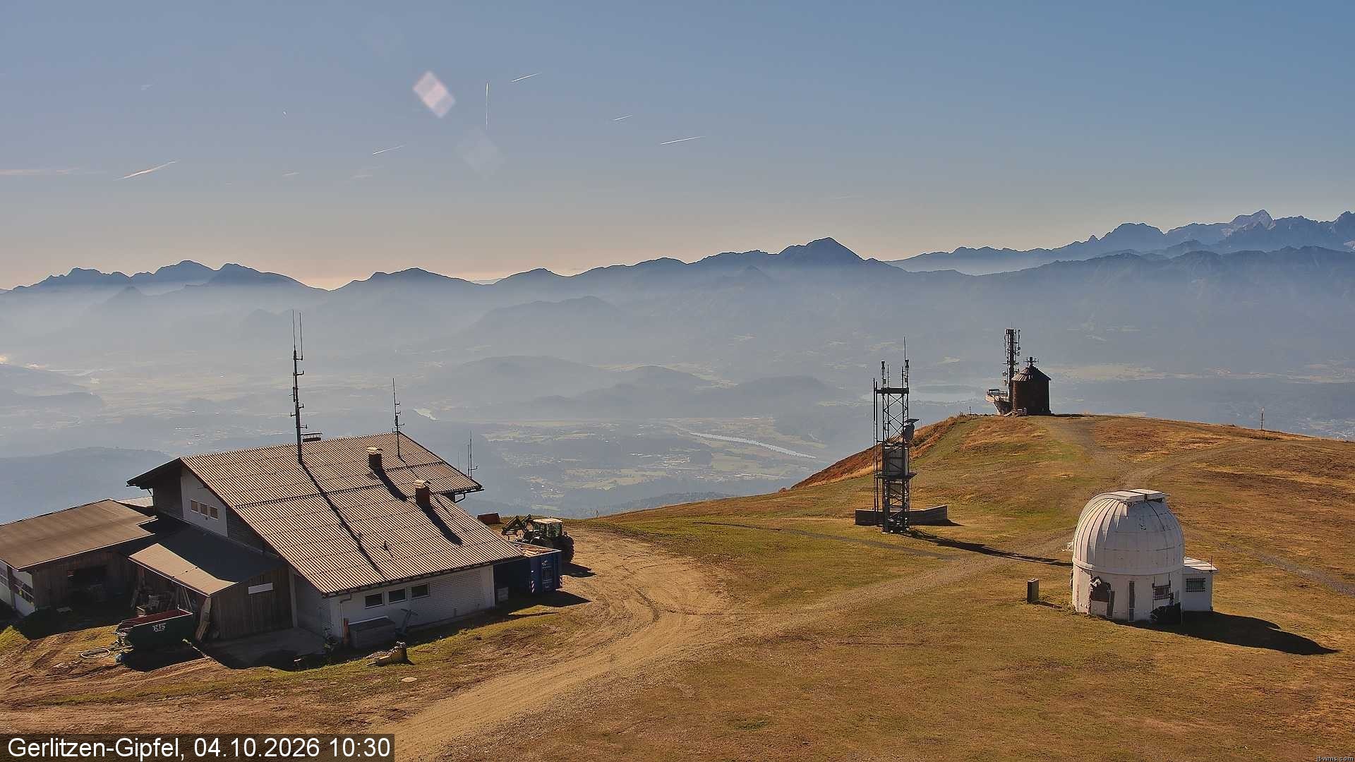 Archiv Foto Webcam Gipfel der Gerlitzen (Kärnten)