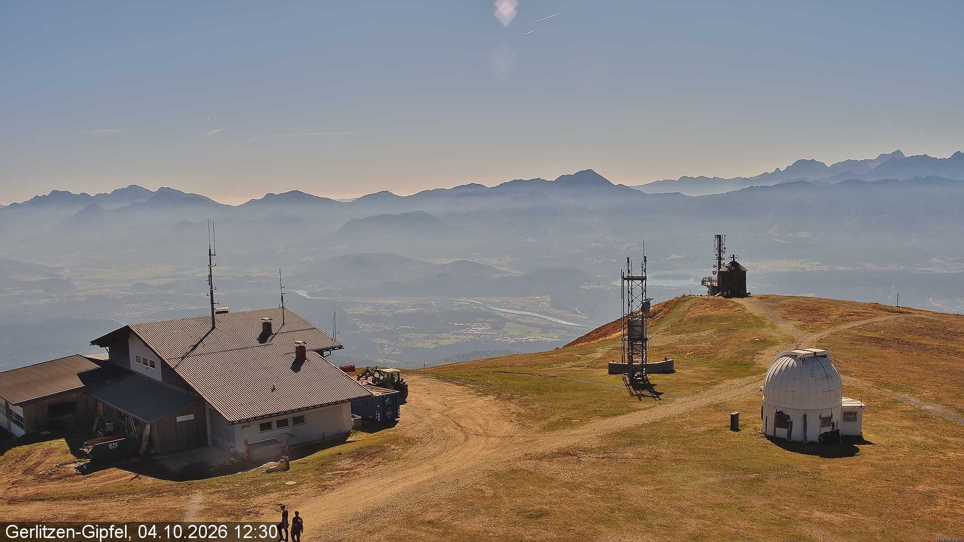 Archiv Foto Webcam Gipfel der Gerlitzen (Kärnten)