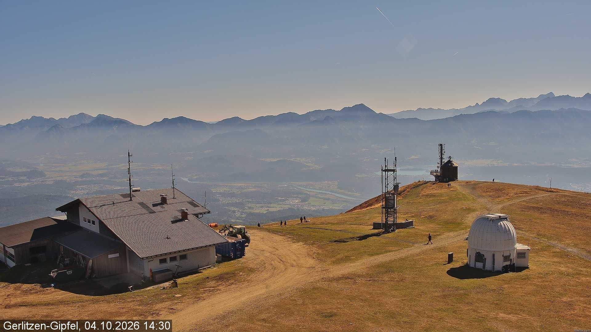 Archiv Foto Webcam Gipfel der Gerlitzen (Kärnten)
