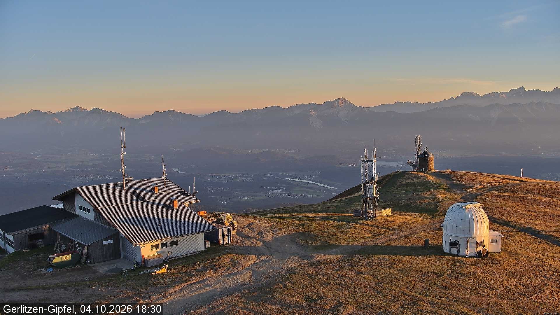 Archiv Foto Webcam Gipfel der Gerlitzen (Kärnten)