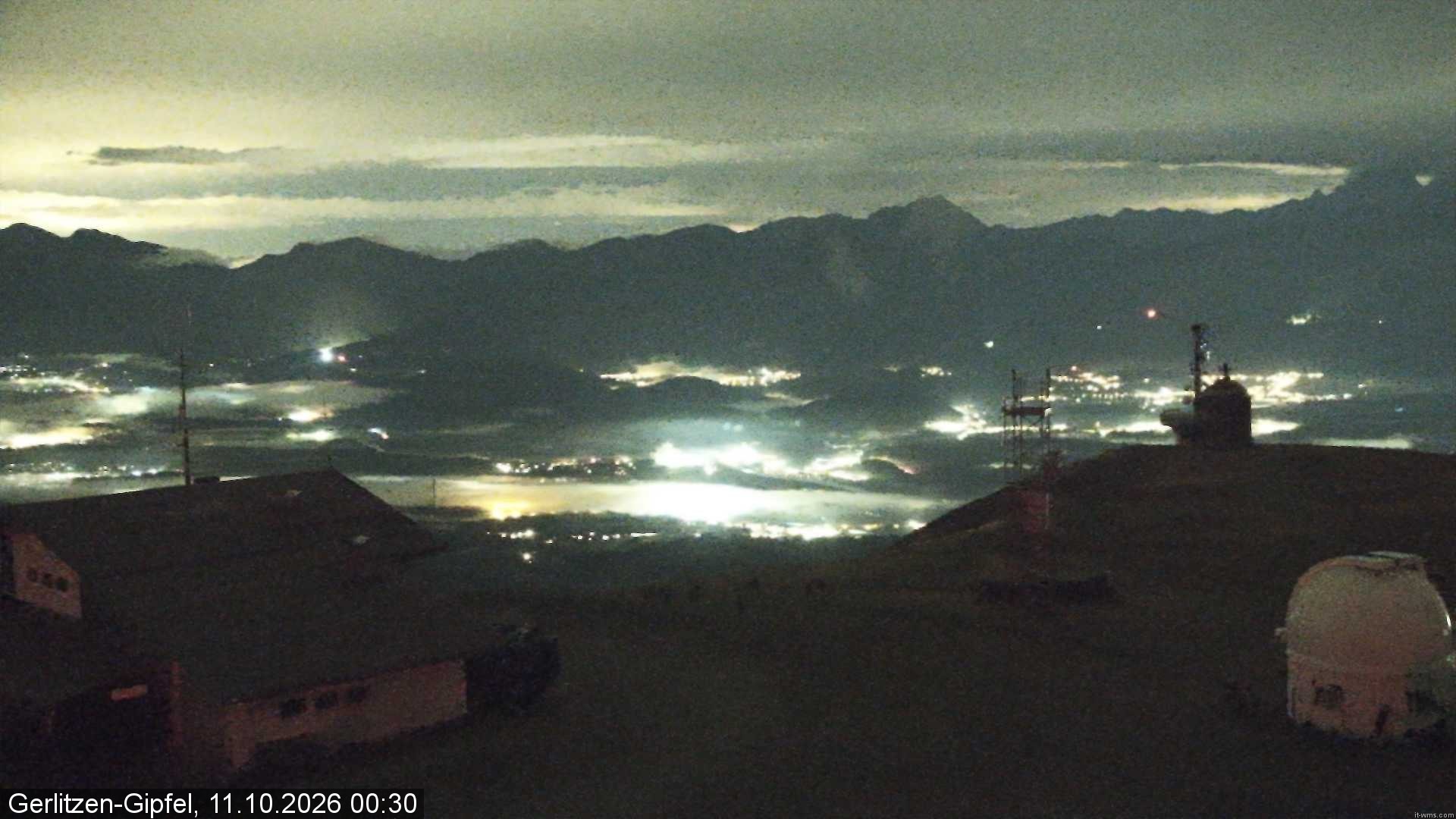 Archived image Webcam Gerlitzen mountain (Carinthia)