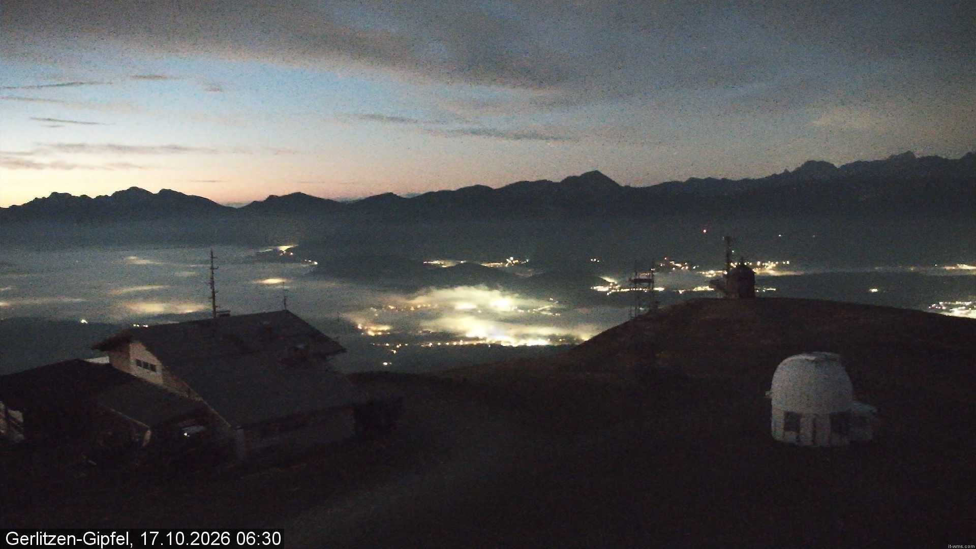 Archived image Webcam Gerlitzen mountain (Carinthia)