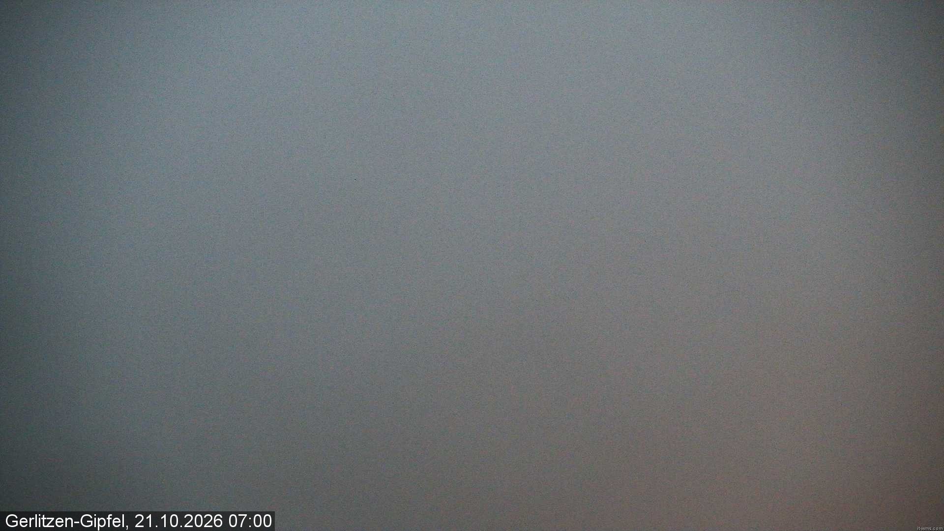 Archiv Foto Webcam Gipfel der Gerlitzen (Kärnten)