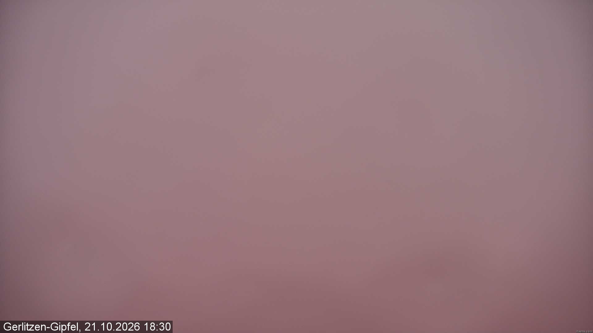 Archiv Foto Webcam Gipfel der Gerlitzen (Kärnten)