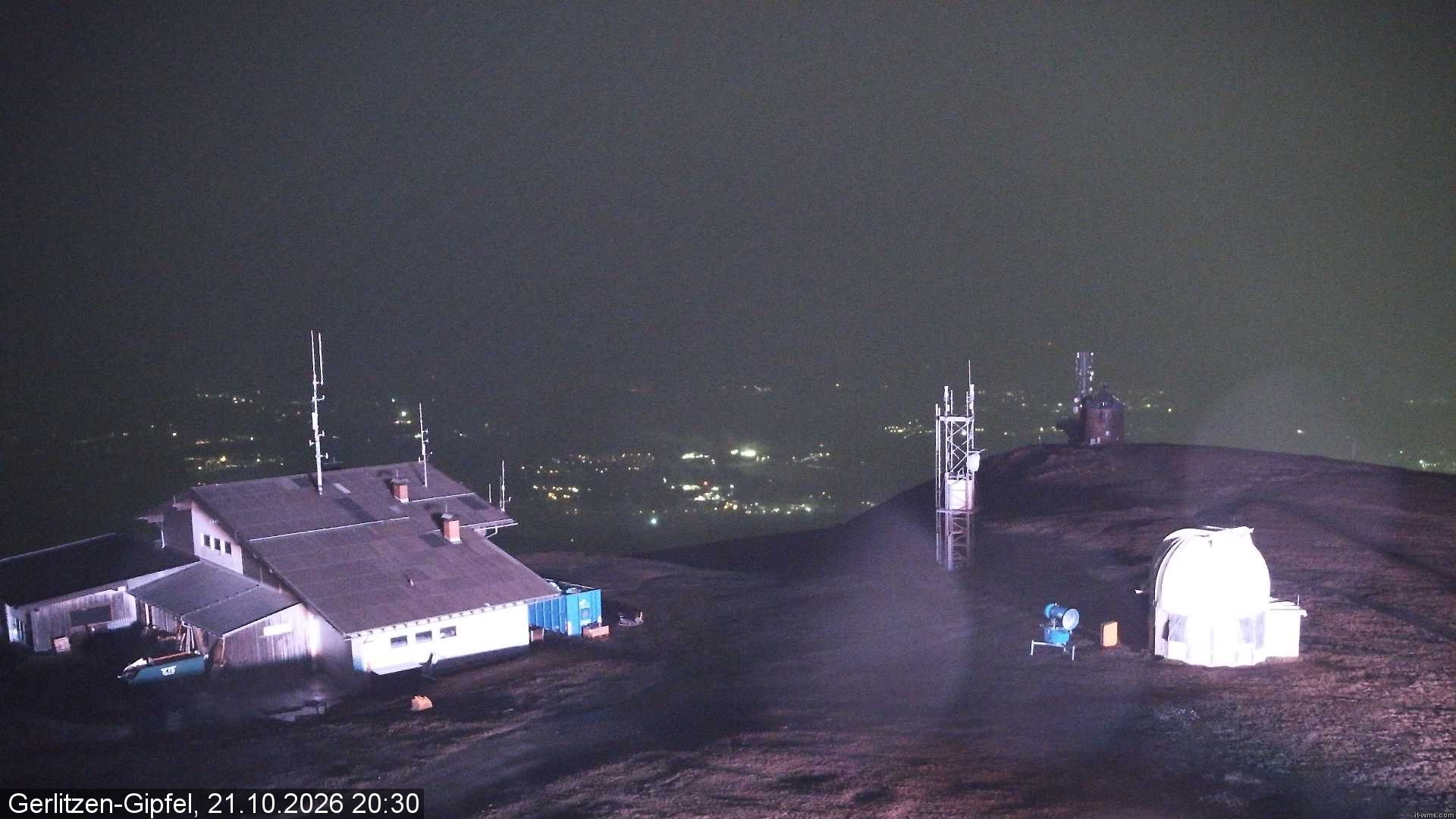 Archiv Foto Webcam Gipfel der Gerlitzen (Kärnten)