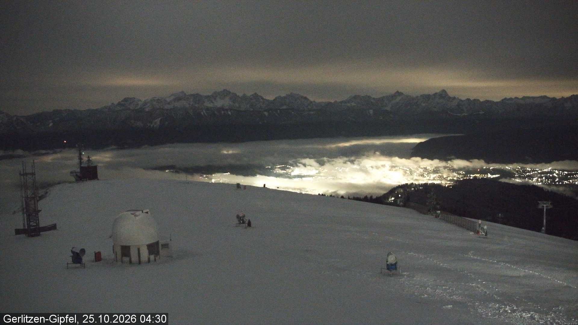 Archiv Foto Webcam Gipfel der Gerlitzen (Kärnten)