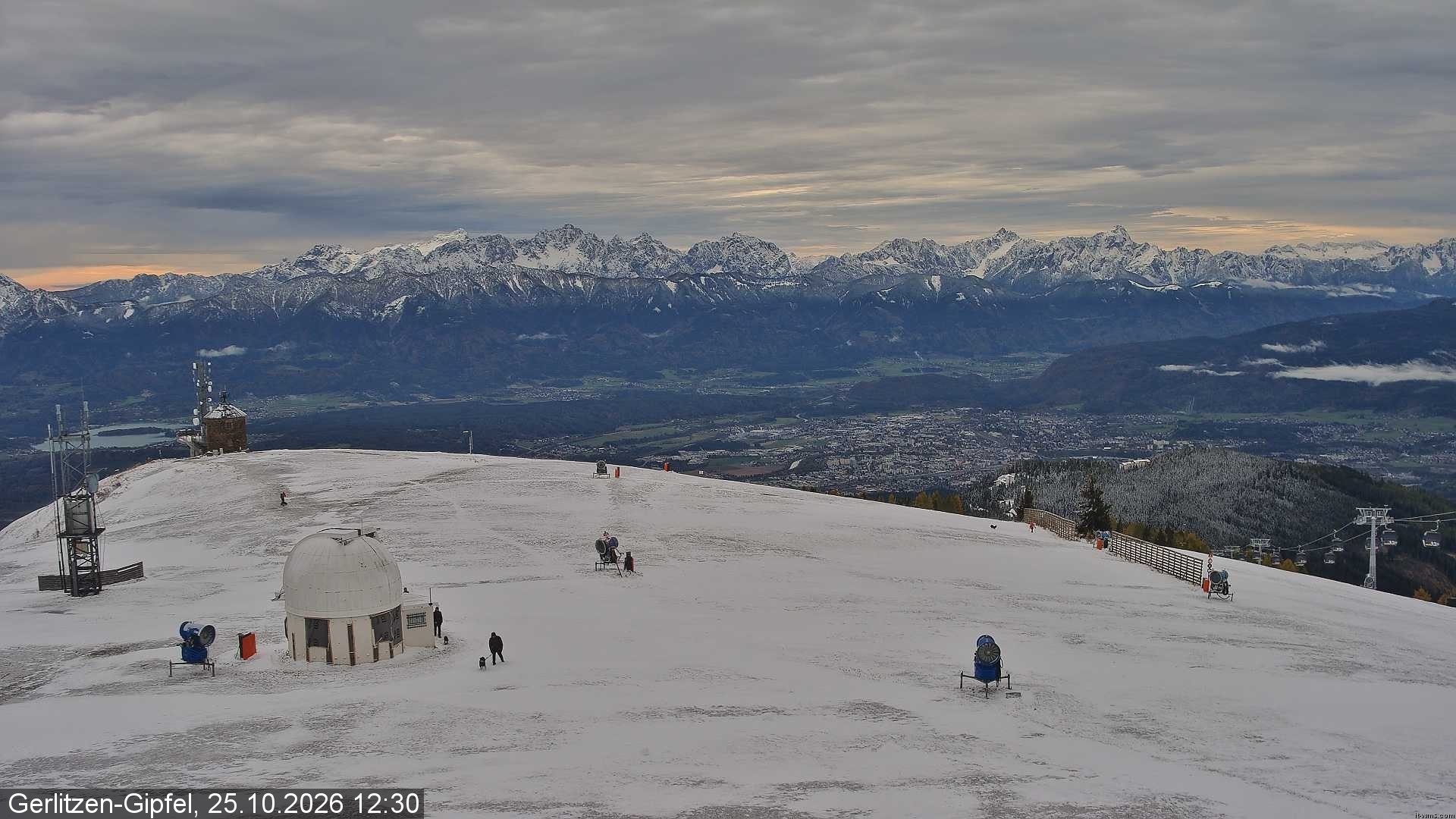 Archiv Foto Webcam Gipfel der Gerlitzen (Kärnten)