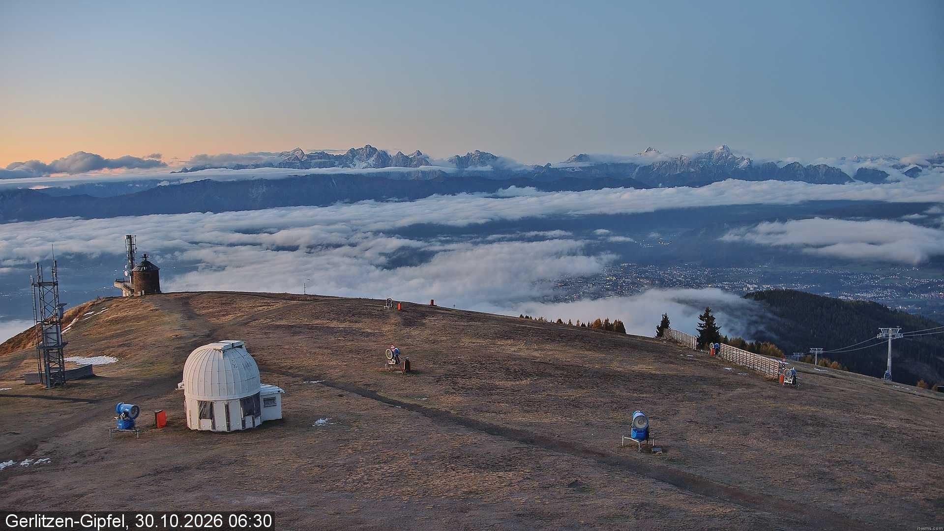 Archived image Webcam Gerlitzen mountain (Carinthia)