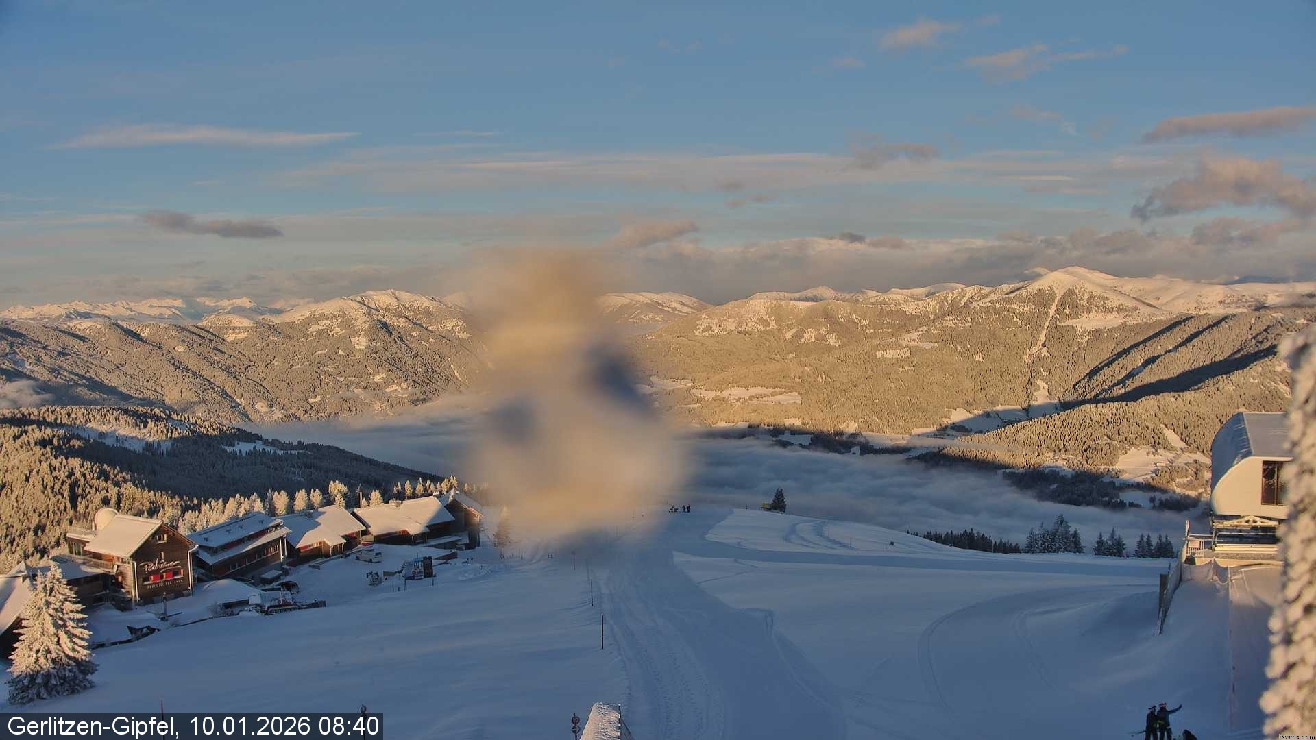Archiv Foto Webcam Gerlitzen Gipfel: Bergstation 8er Carving Jet