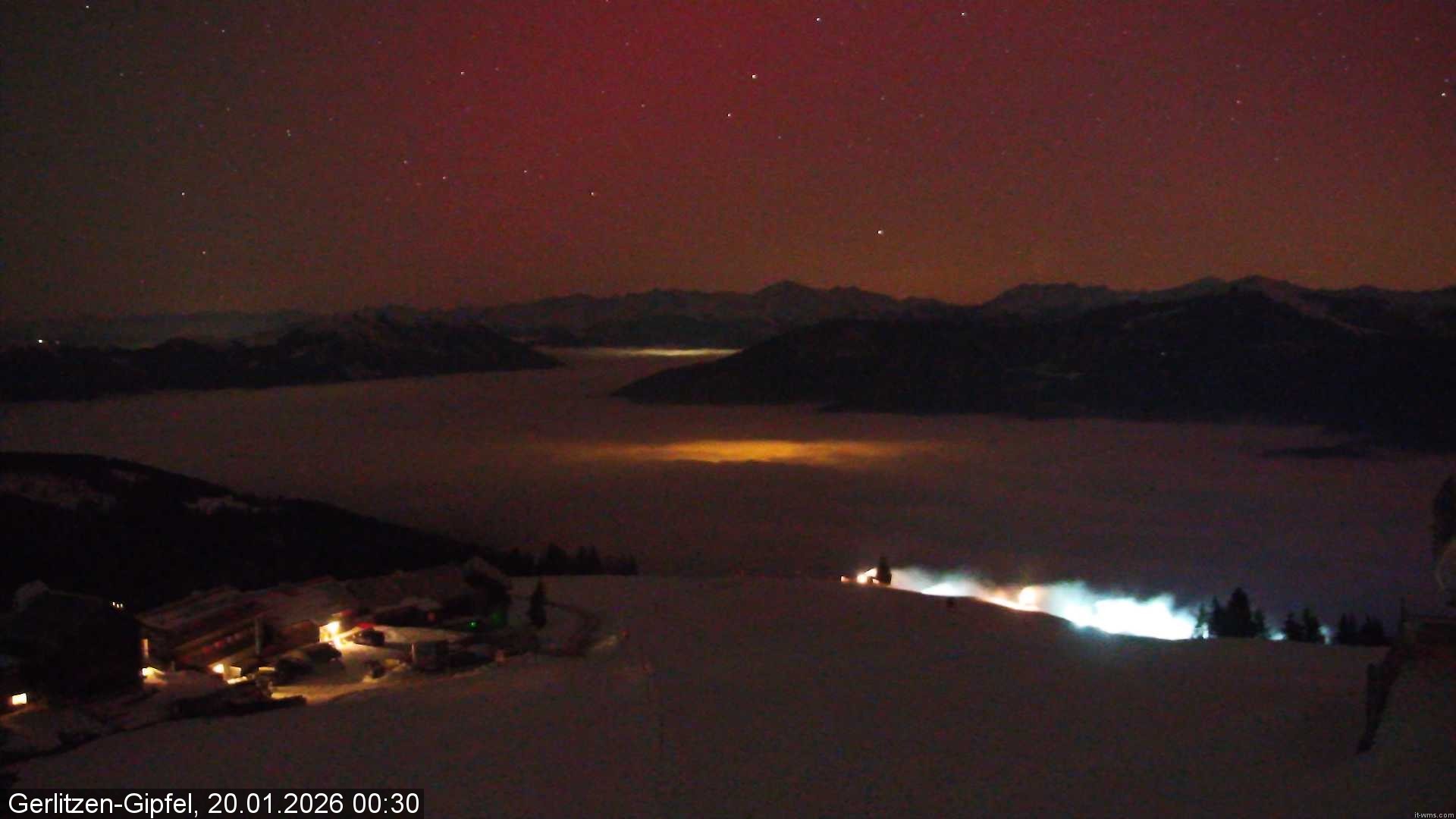 Archiv Foto Webcam Gerlitzen Gipfel: Bergstation 8er Carving Jet