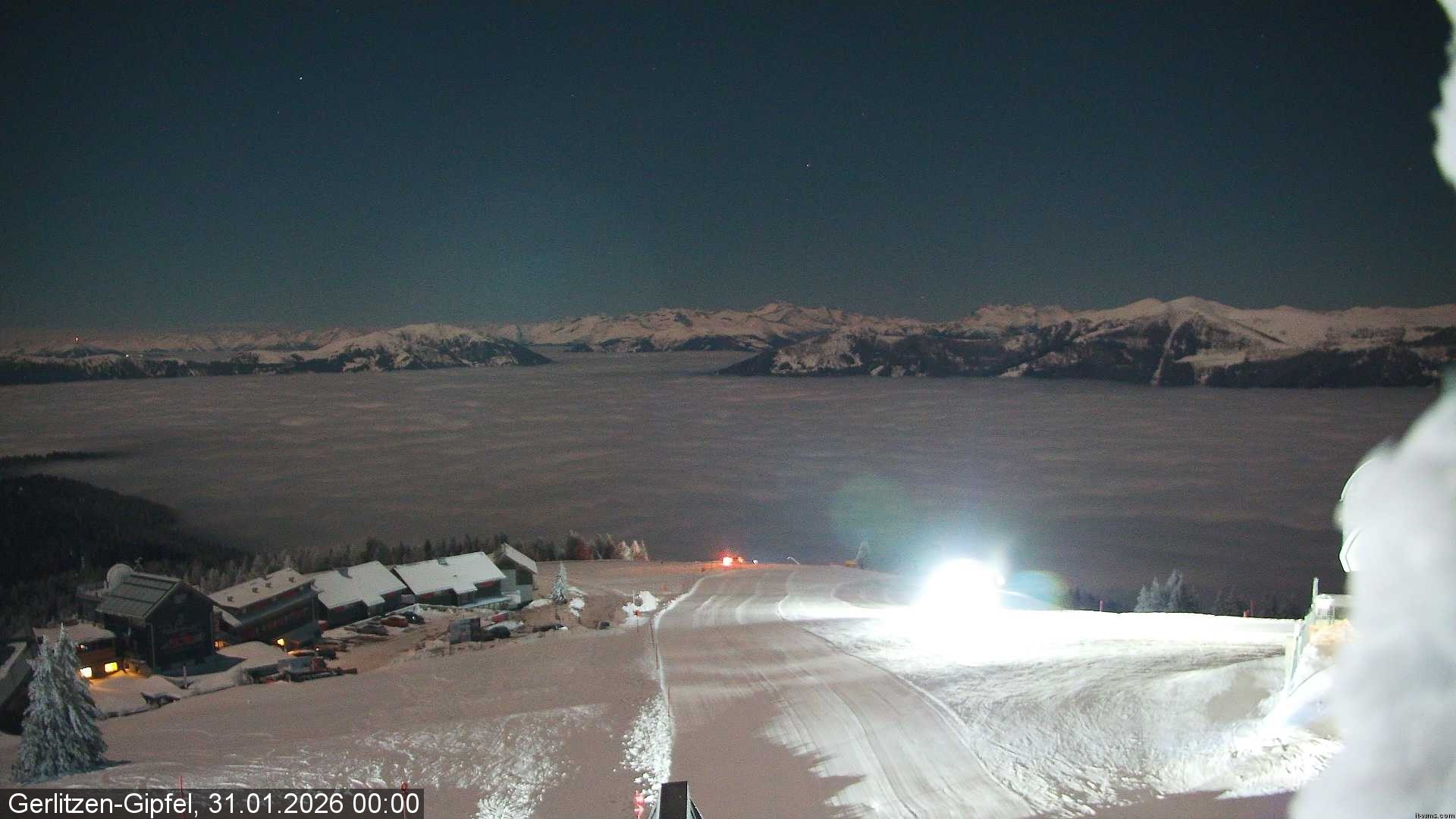 Archiv Foto Webcam Gerlitzen Gipfel: Bergstation 8er Carving Jet