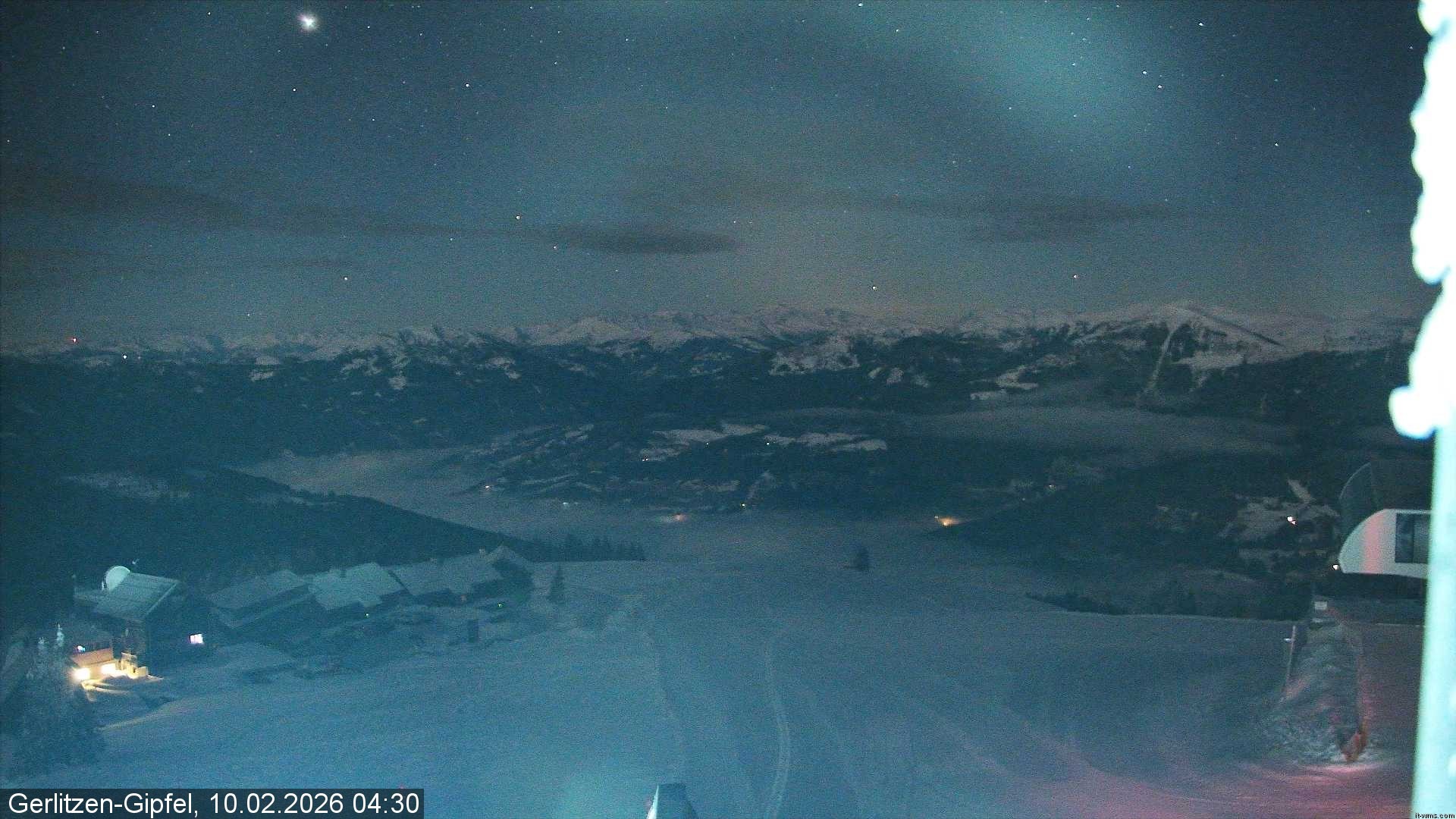 Archiv Foto Webcam Gerlitzen Gipfel: Bergstation 8er Carving Jet