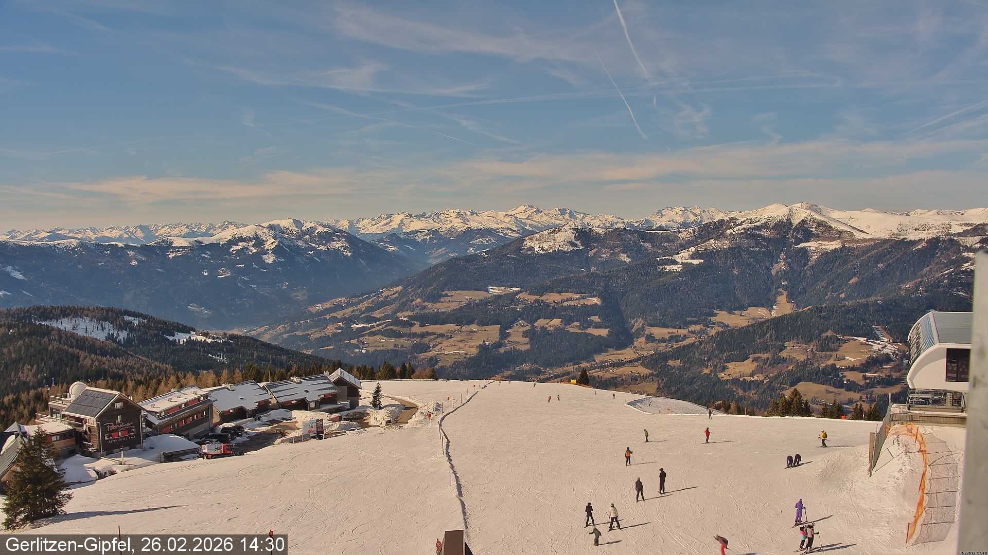 Archived image Webcam Mountain station 8er Carving Jet