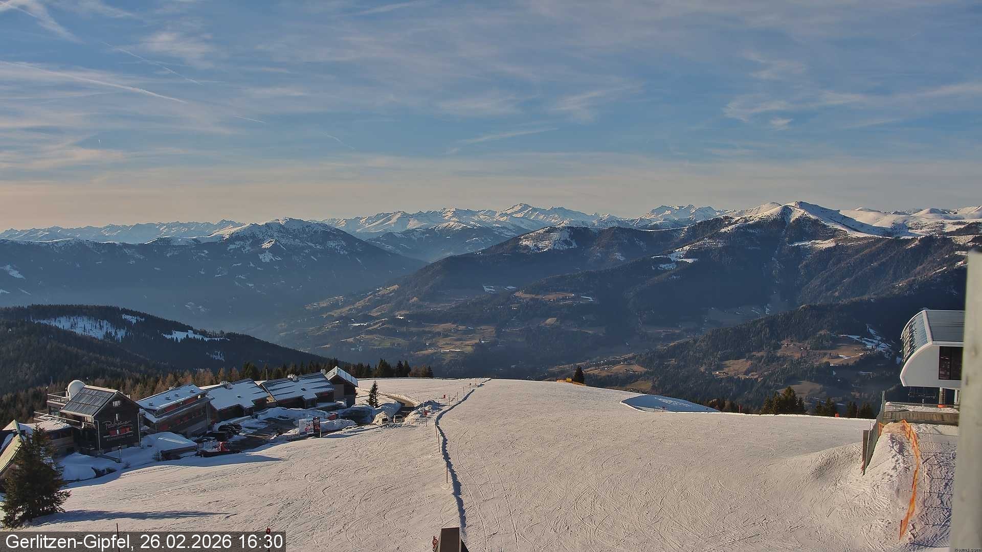 Archived image Webcam Mountain station 8er Carving Jet