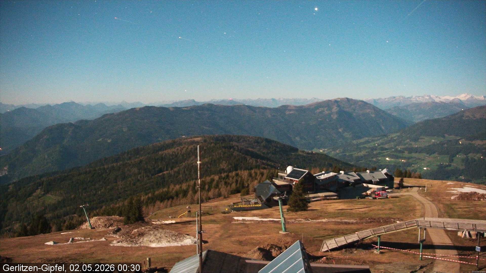 Archiv Foto Webcam Gerlitzen Gipfel: Bergstation 8er Carving Jet