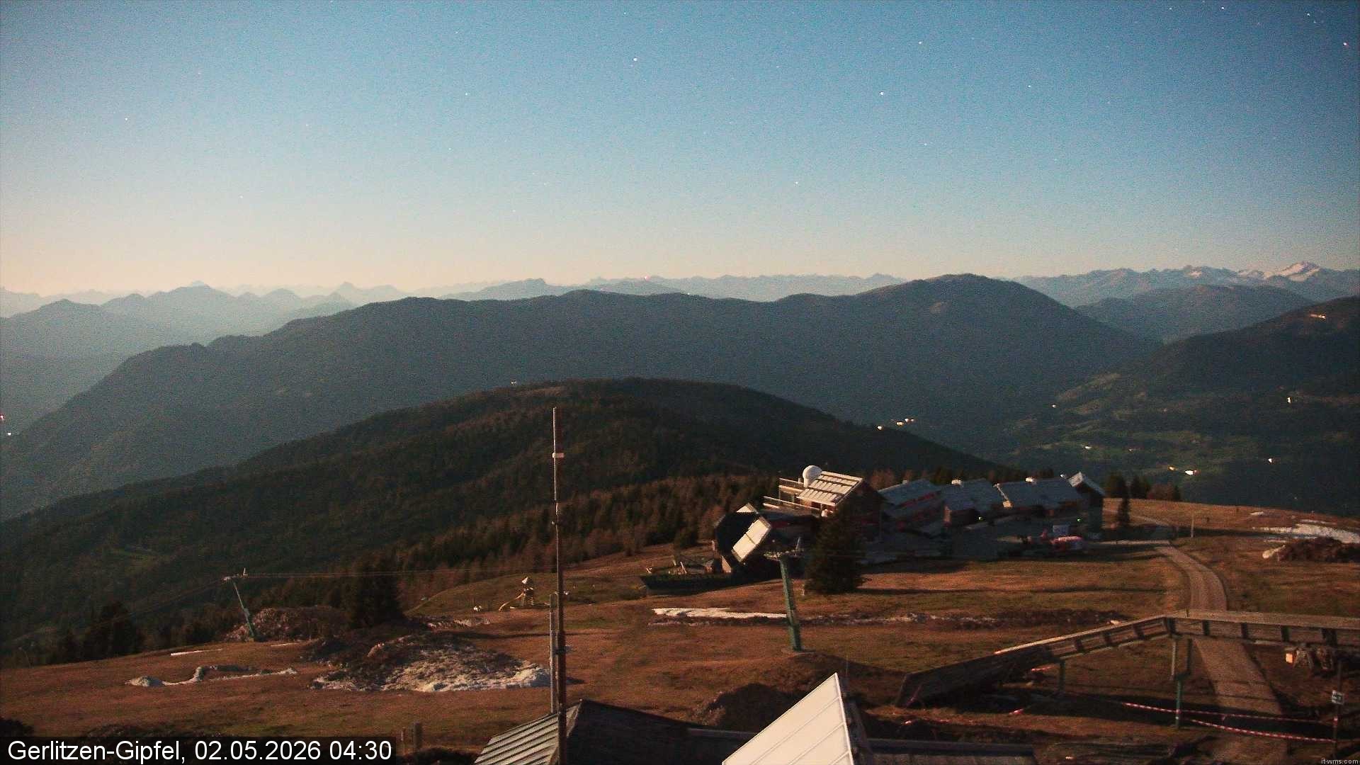 Archiv Foto Webcam Gerlitzen Gipfel: Bergstation 8er Carving Jet