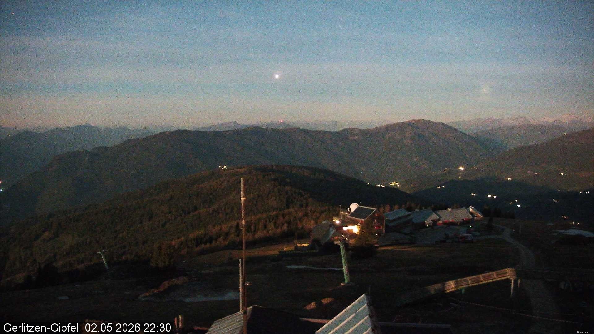 Archived image Webcam Mountain station 8er Carving Jet